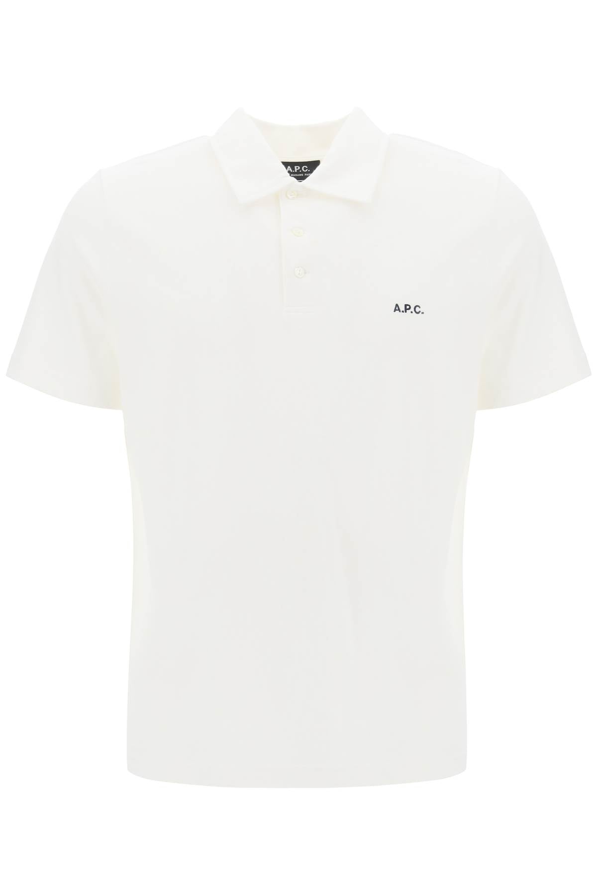 A. P.C.-Polo Con Logo Ricamato Austin-Uomo