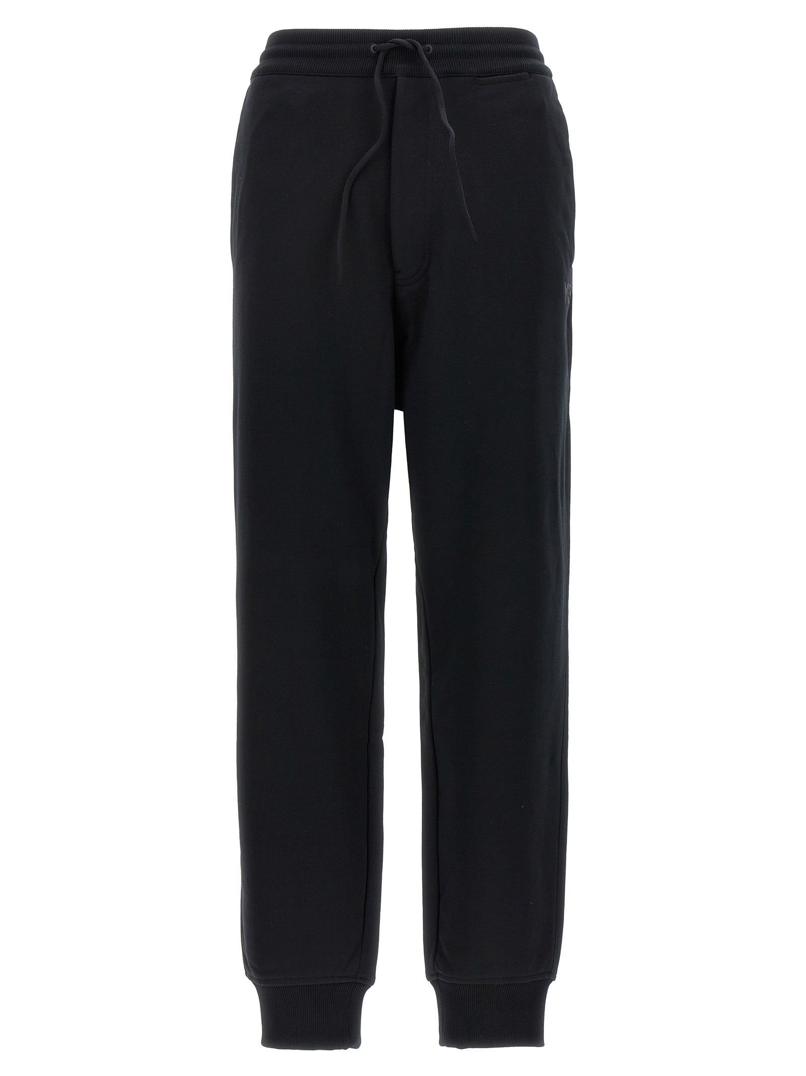 Y-3-Logo Joggers Pantaloni Nero-Donna