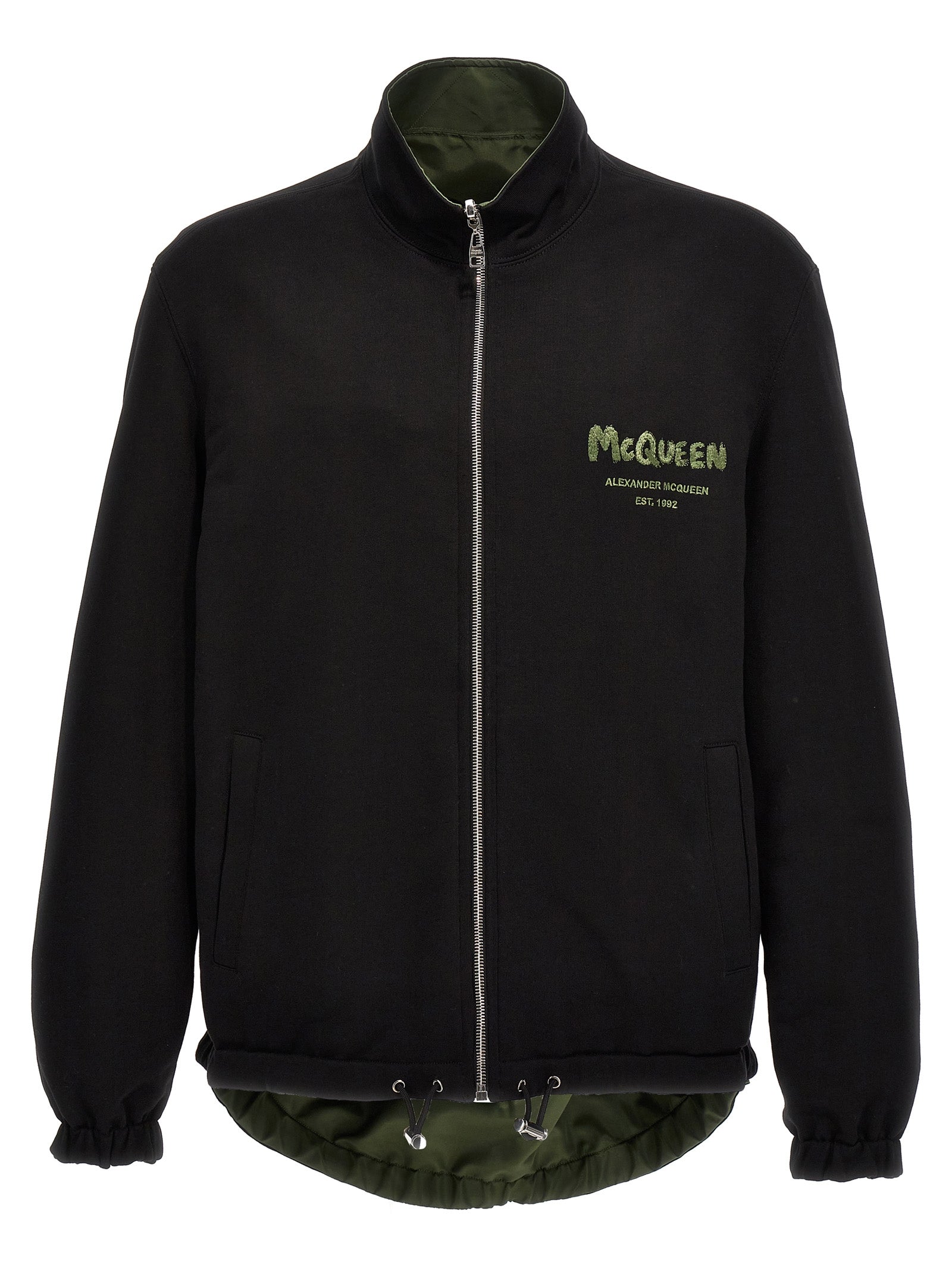 Alexander Mcqueen-Reversible Bomber Jacket Giacche Multicolor-Uomo