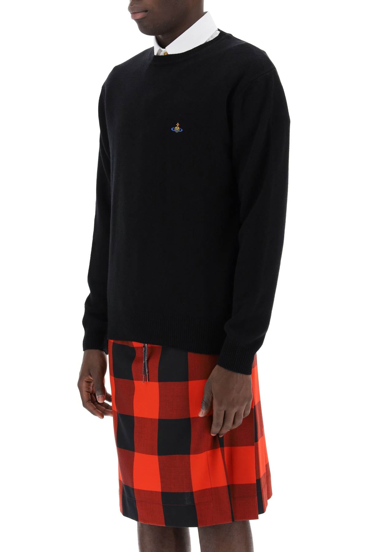 Vivienne Westwood-Pullover Alex In Lana Merino-Uomo