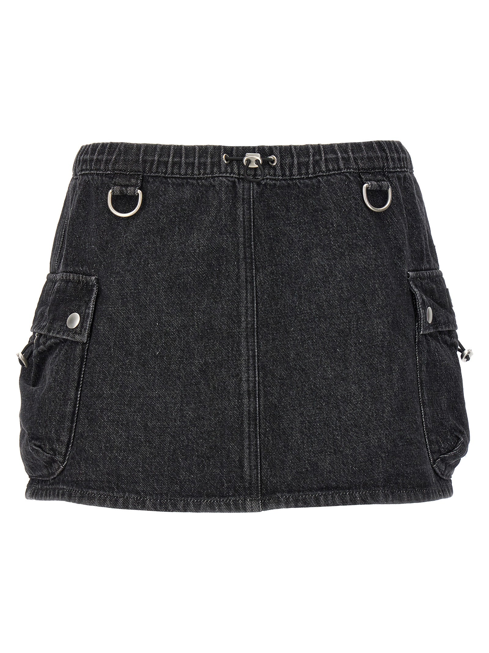 Coperni-Denim Cargo Gonne Nero-Donna