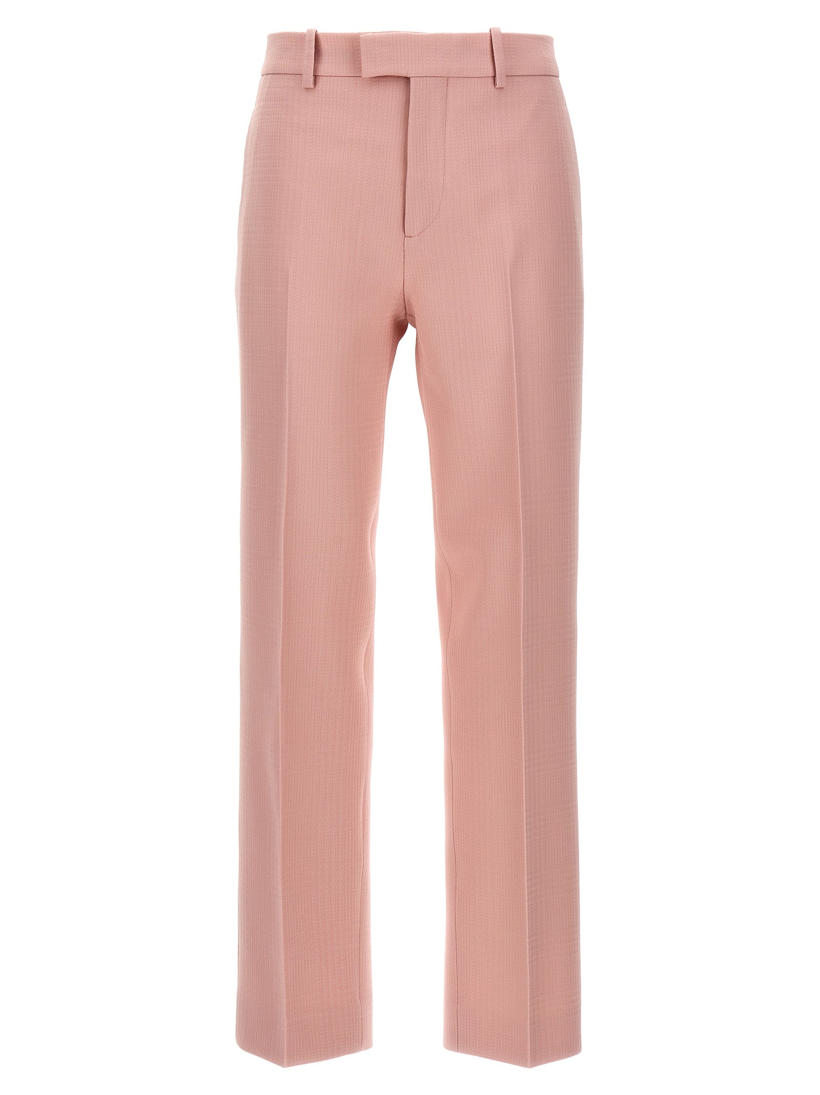 Burberry-Tailored Trousers Pantaloni Rosa-Donna