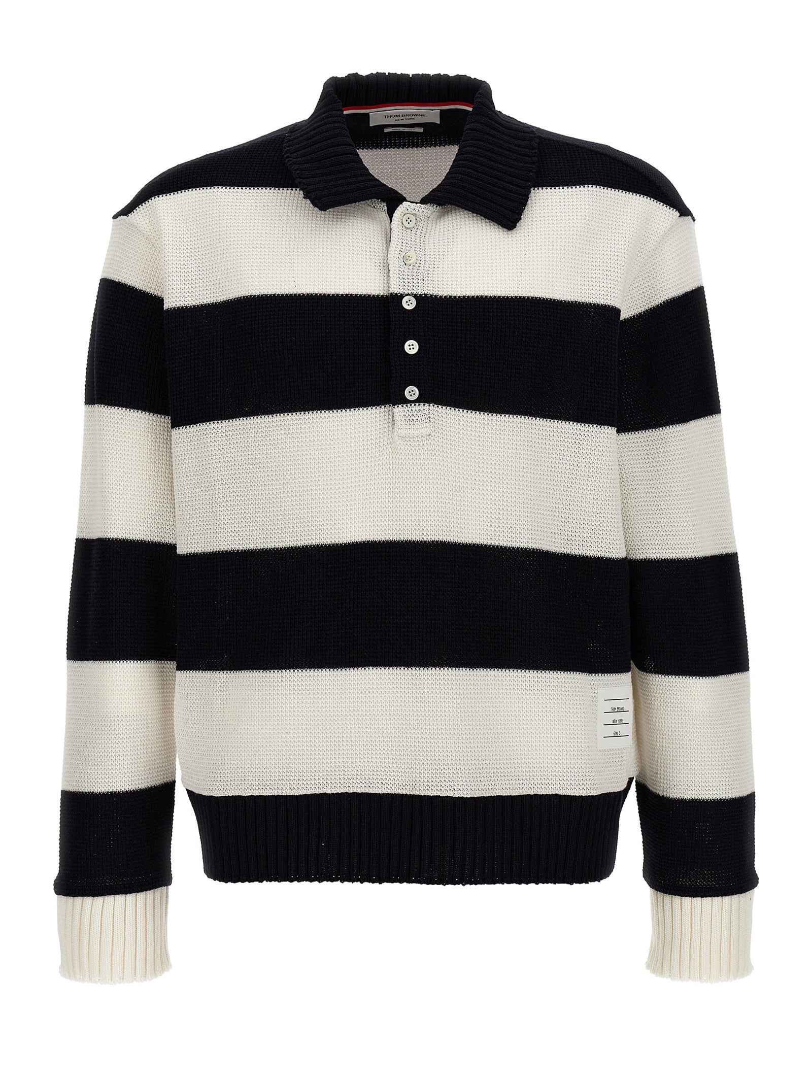 Thom Browne-Rugby Polo Multicolor-Uomo