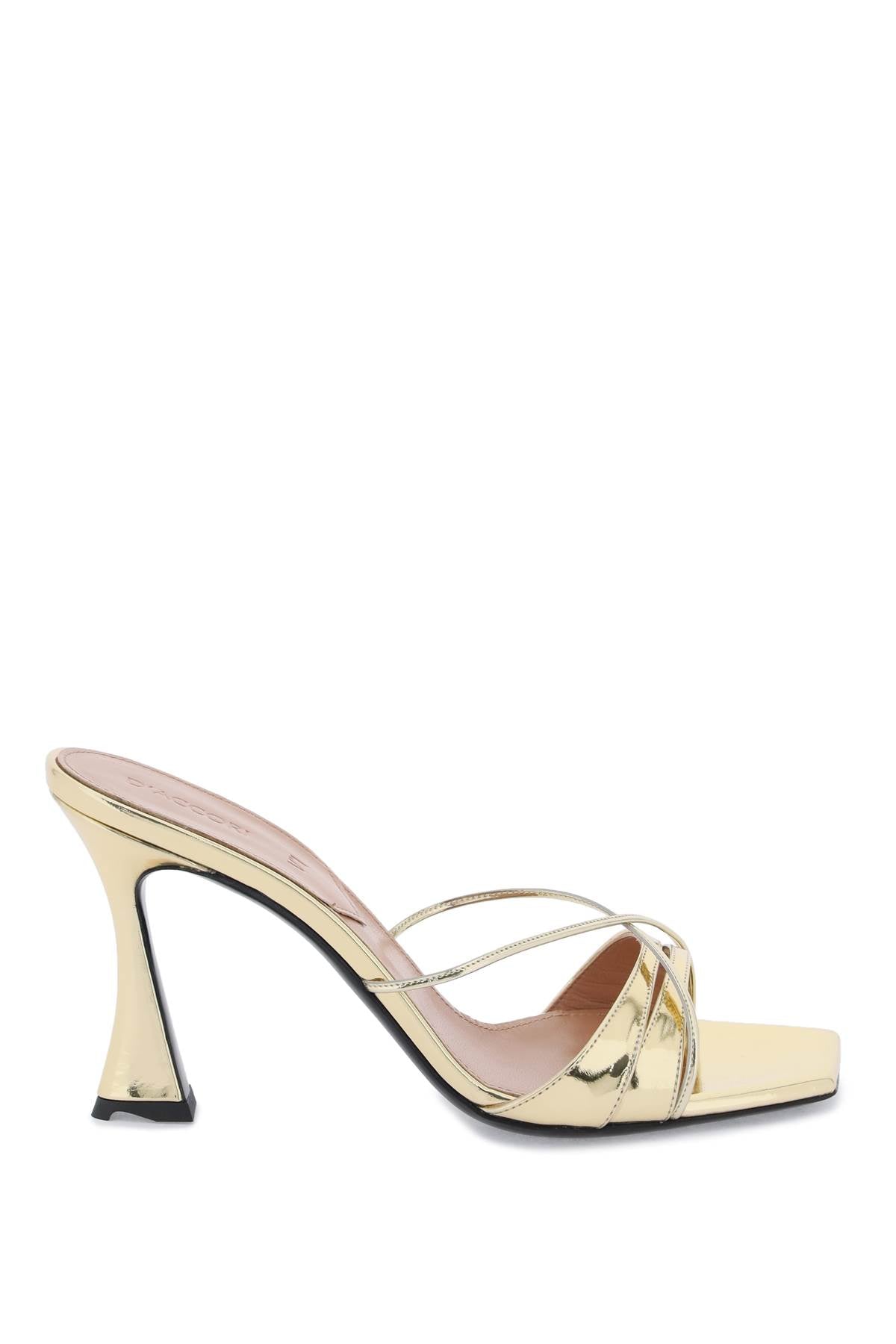 D'accori-Mules Lust In Pelle Laminata-Donna