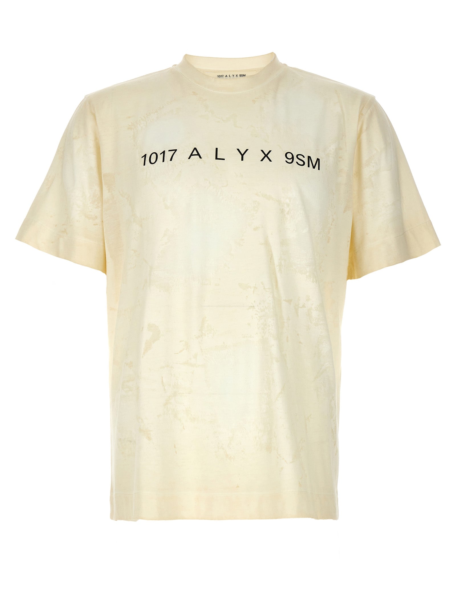 1017 Alyx 9 Sm-Translucent Graphic T Shirt Bianco-Uomo