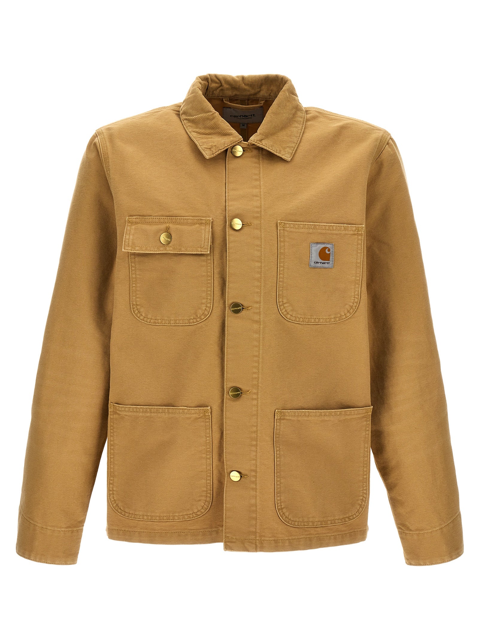 Carhartt Wip-Michigan Giacche Beige-Uomo