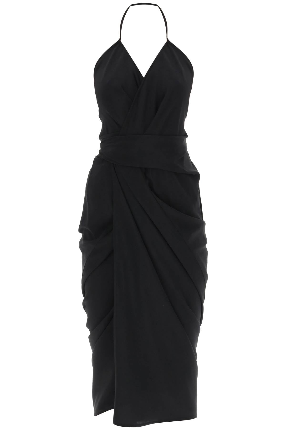 Rick Owens-Abito Midi A Portafoglio-Donna