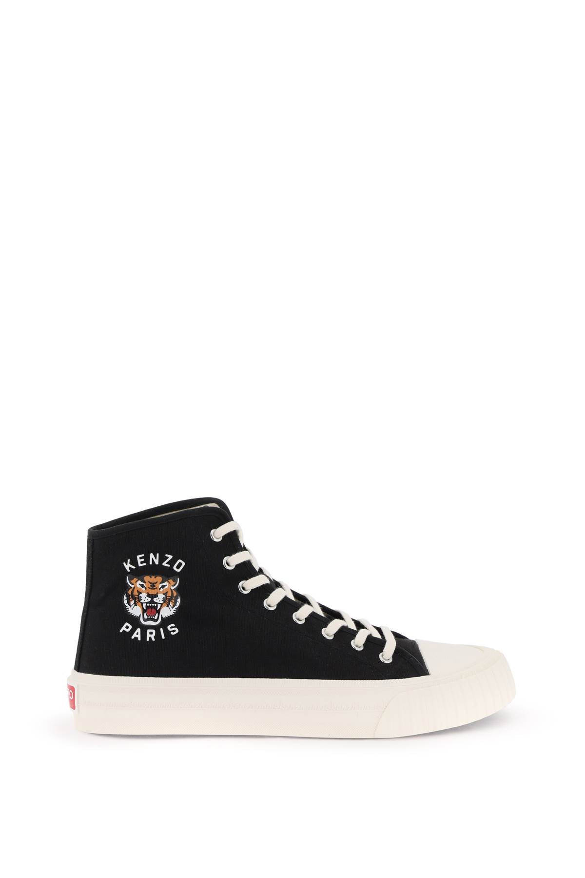 Kenzo-Sneakers High Top In Tela-Uomo