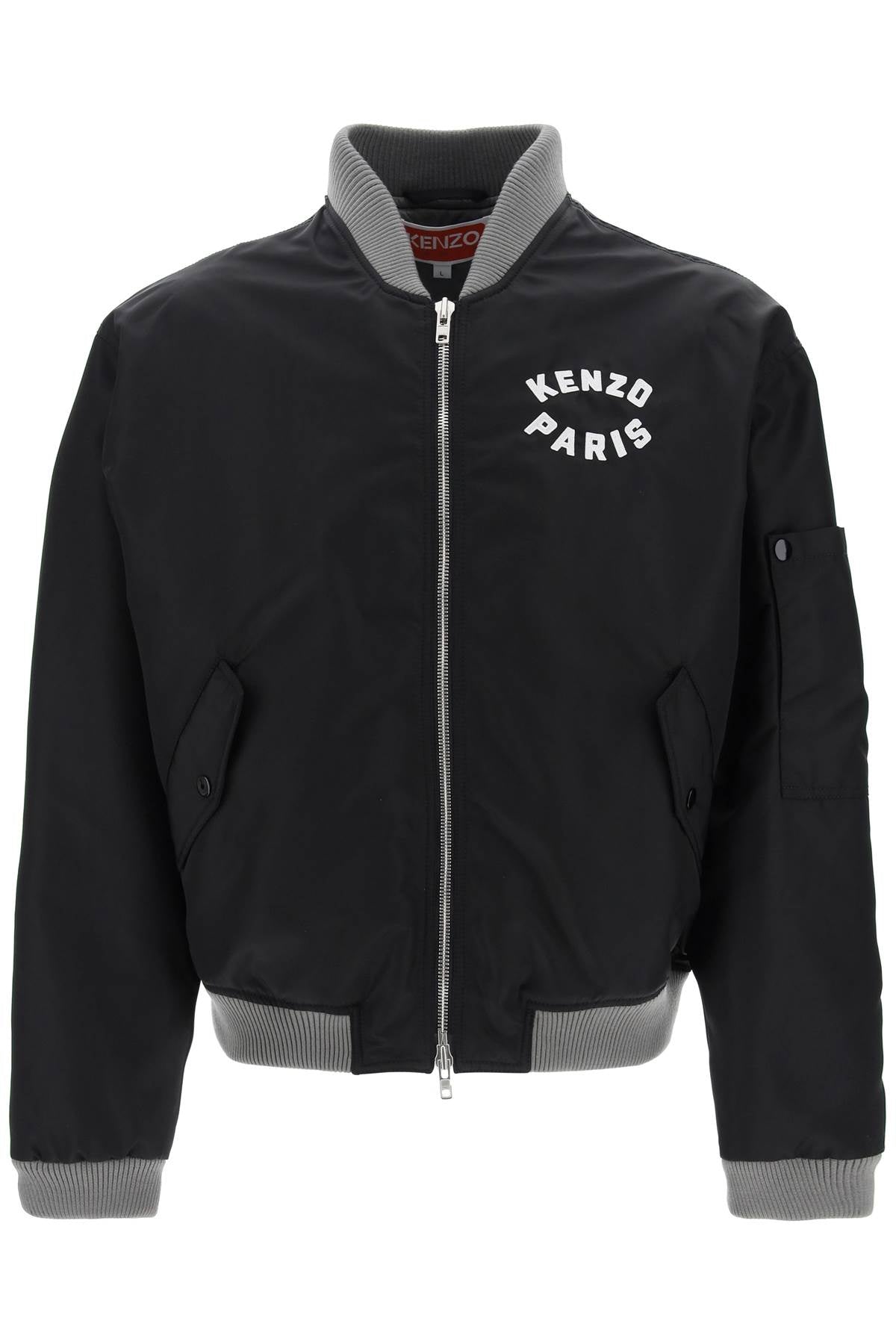 Kenzo-Bomber Con Maxi Patch Lucky Tiger-Uomo