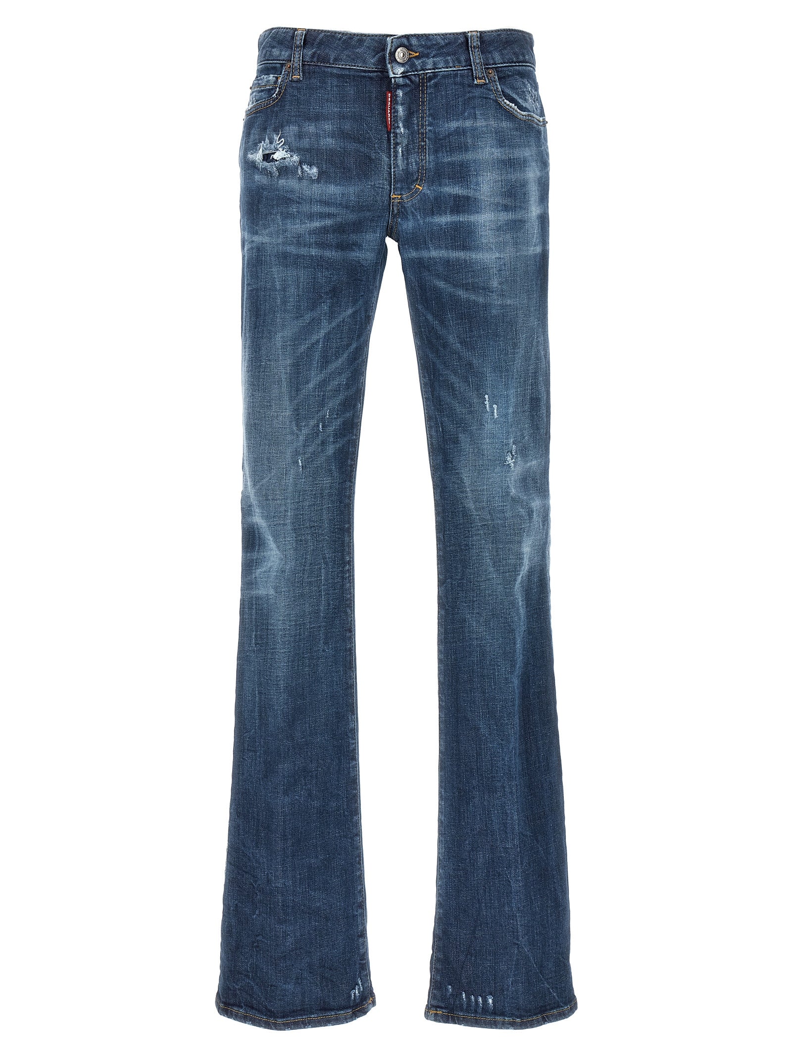 Dsquared2-Flare Jeans Blu-Donna