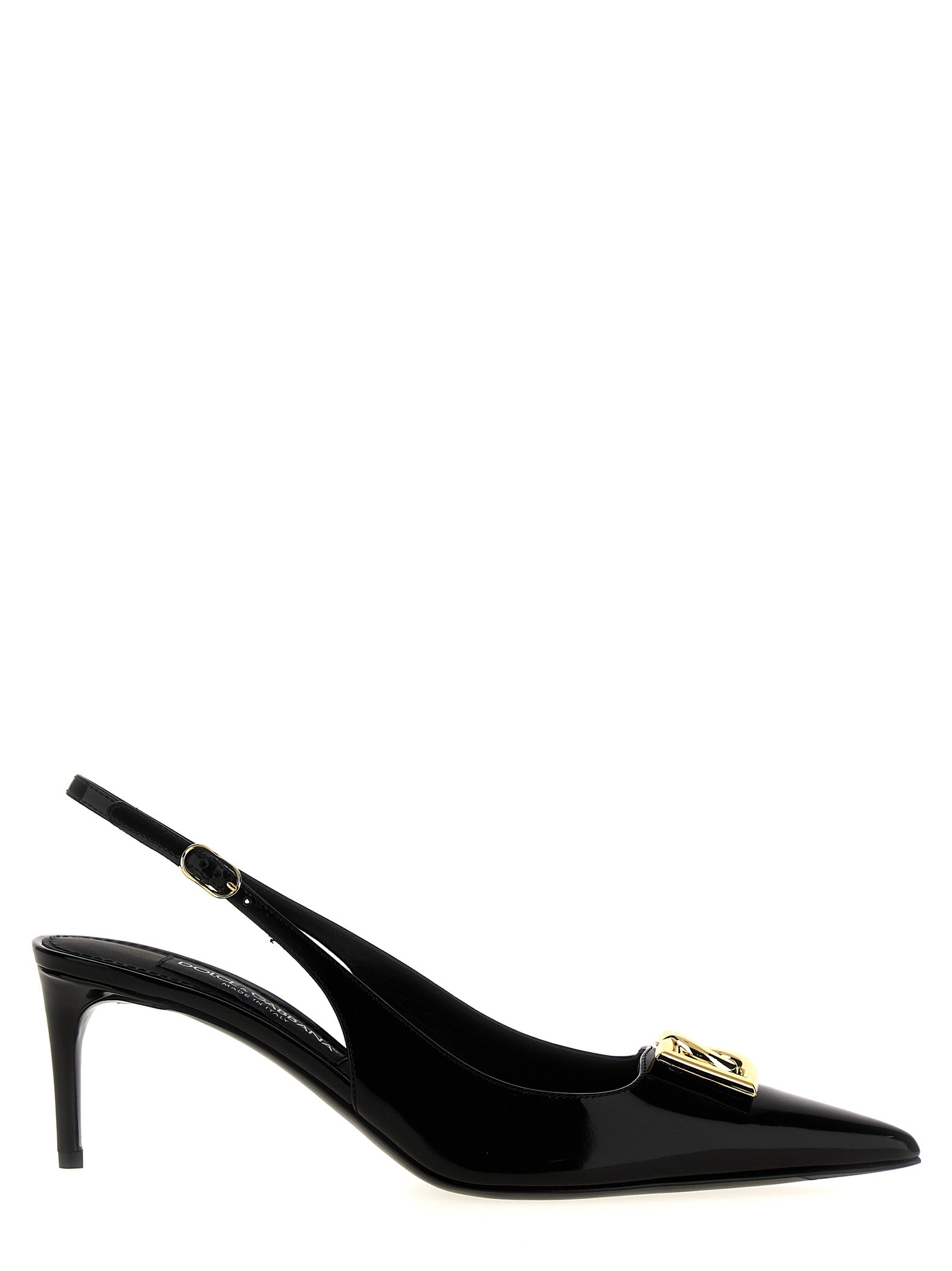 Dolce & Gabbana-Lollo Decollete Nero-Donna