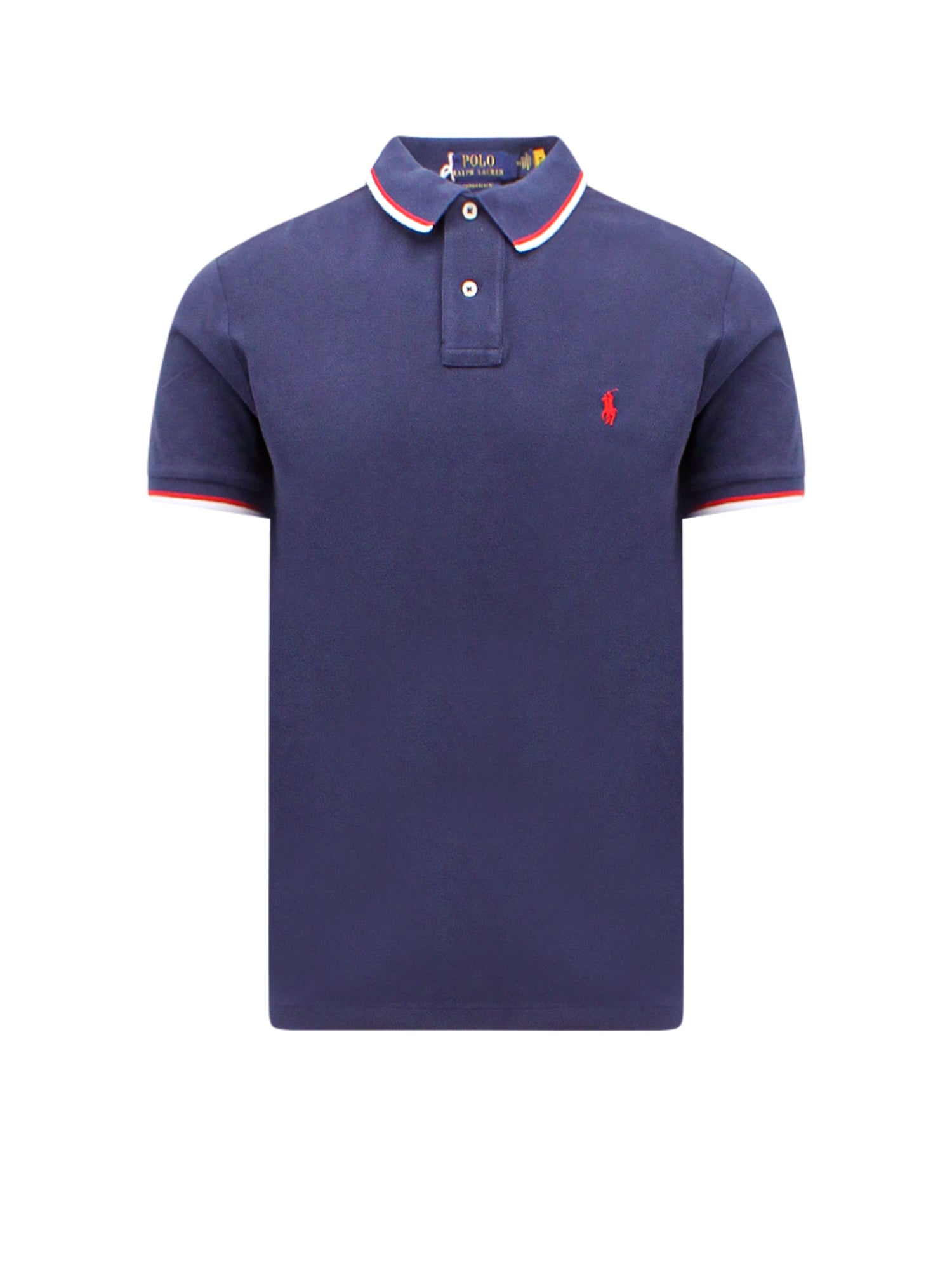 Polo Ralph Lauren-Maglia polo in cotone con logo ricamato-Uomo