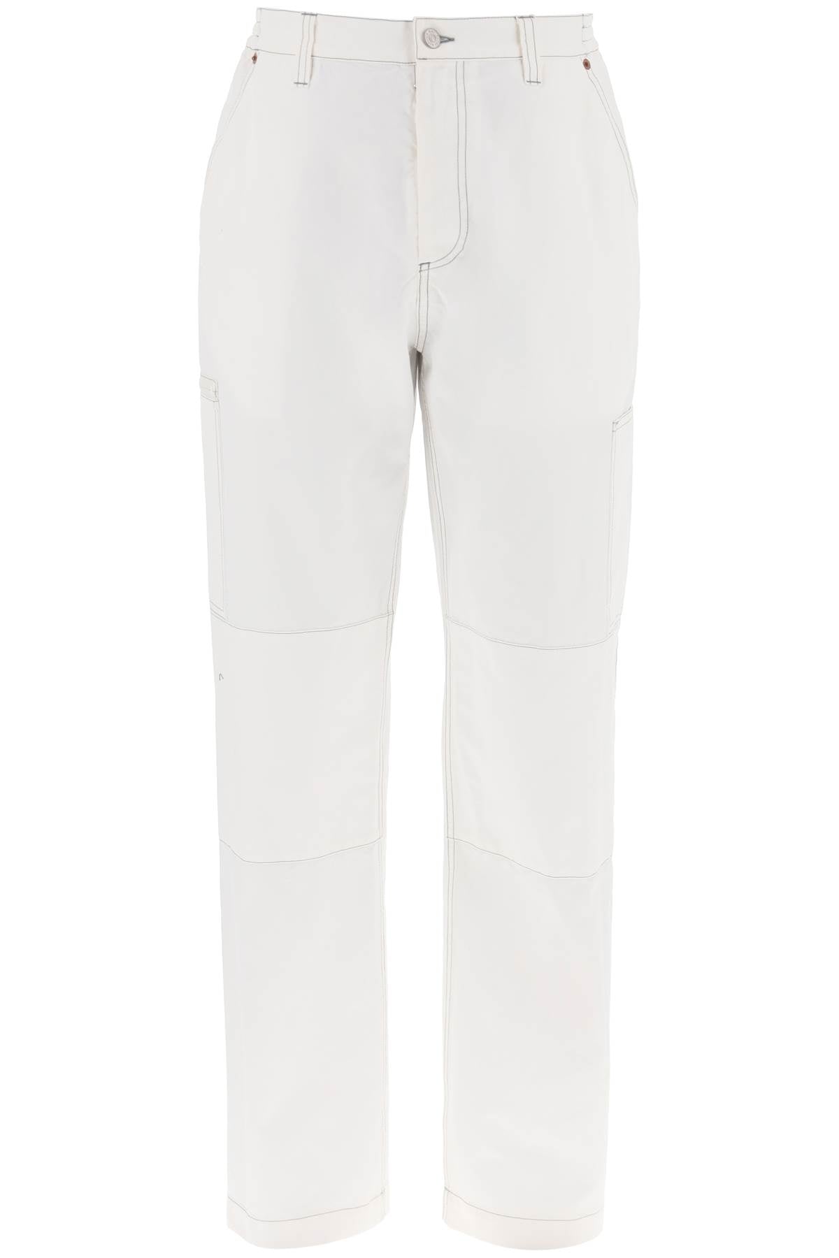 MM6 Maison Margiela-Pantaloni Ampi In Tela Di Cotone-Uomo