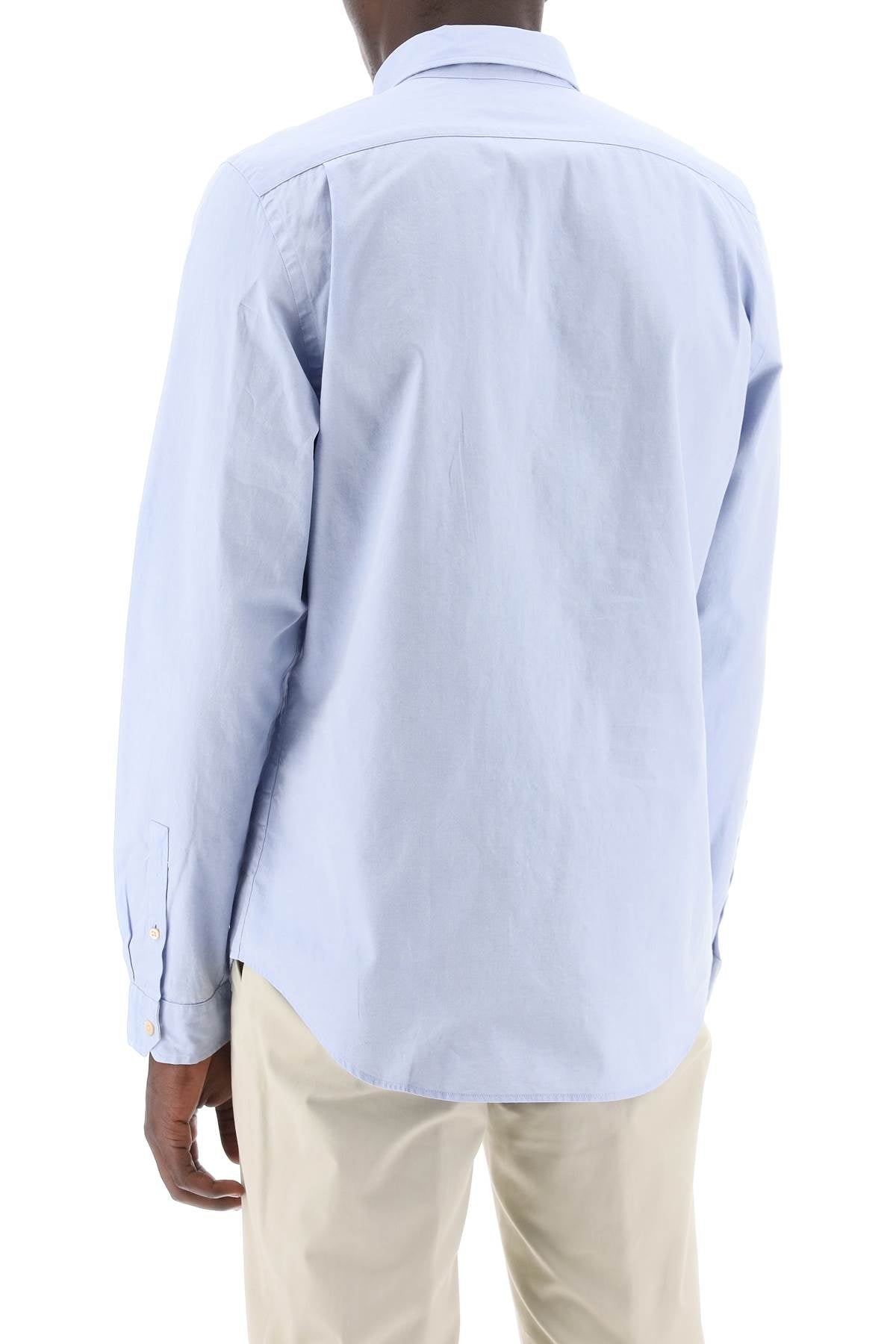 Ps Paul Smith-Camicia Button Down In Cotone Organico-Uomo