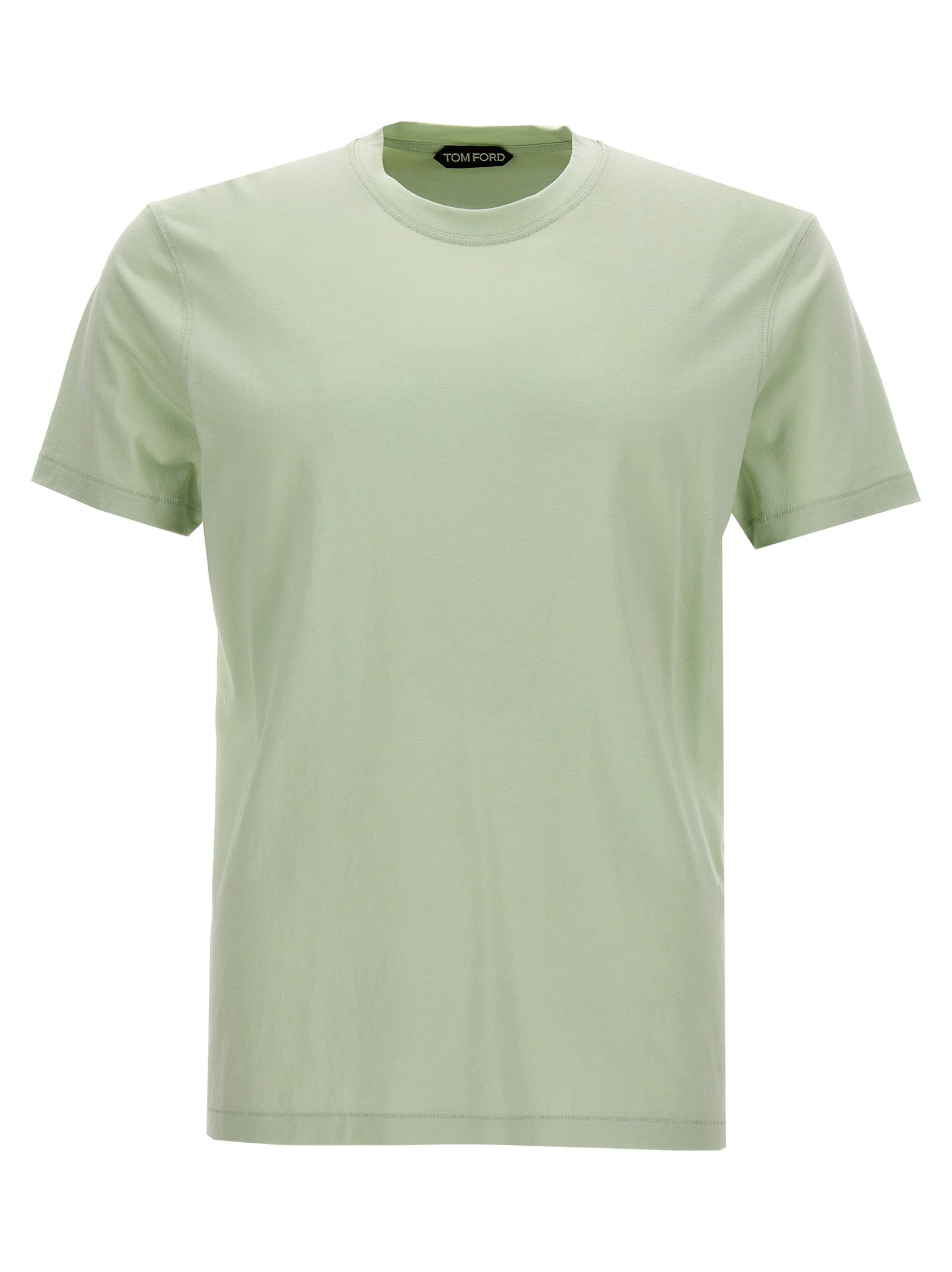 Tom Ford-Lyoncell T-Shirt Felpe Verde-Uomo