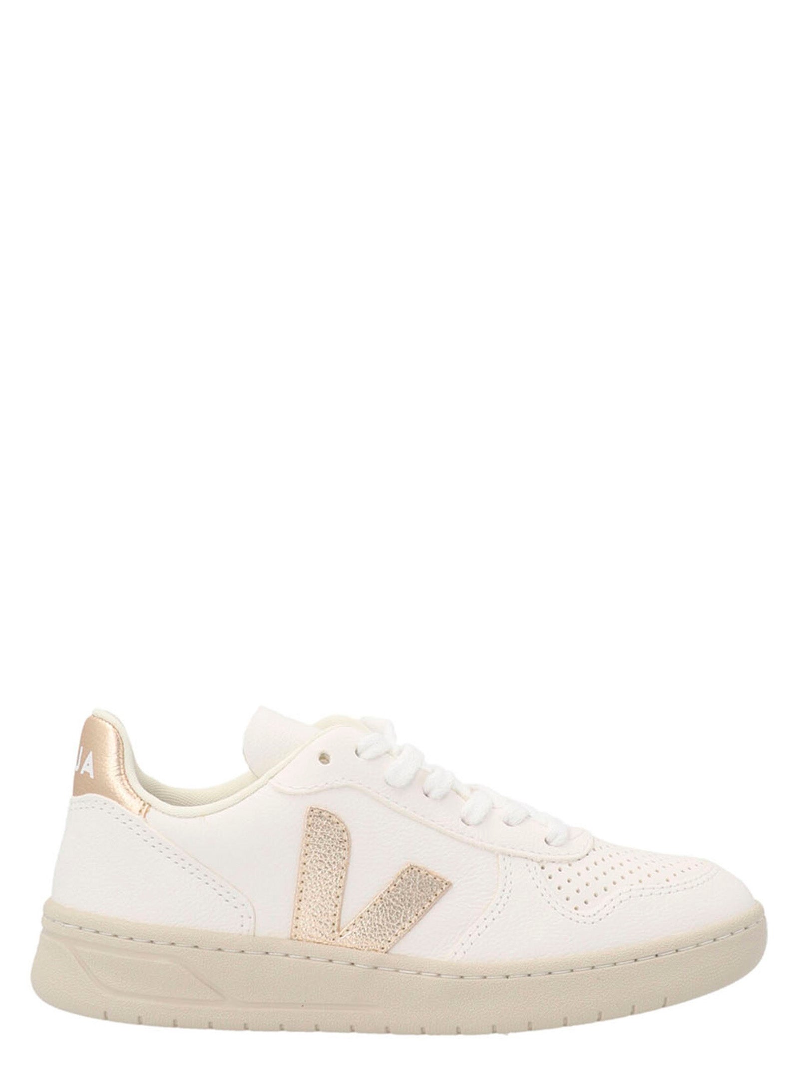 Veja-V-10 Sneakers Oro-Donna