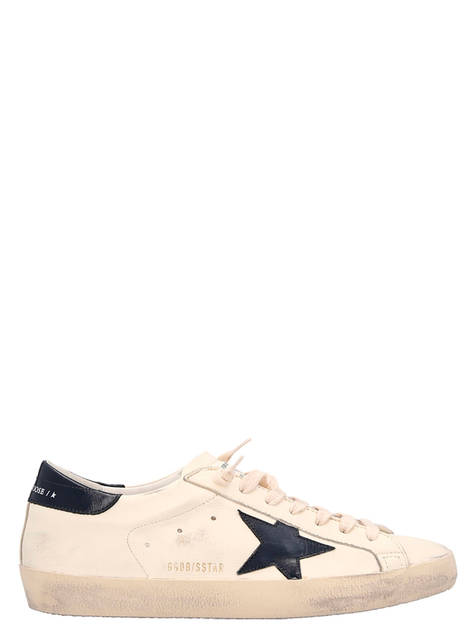 Golden Goose-Superstar Sneakers Blu-Uomo