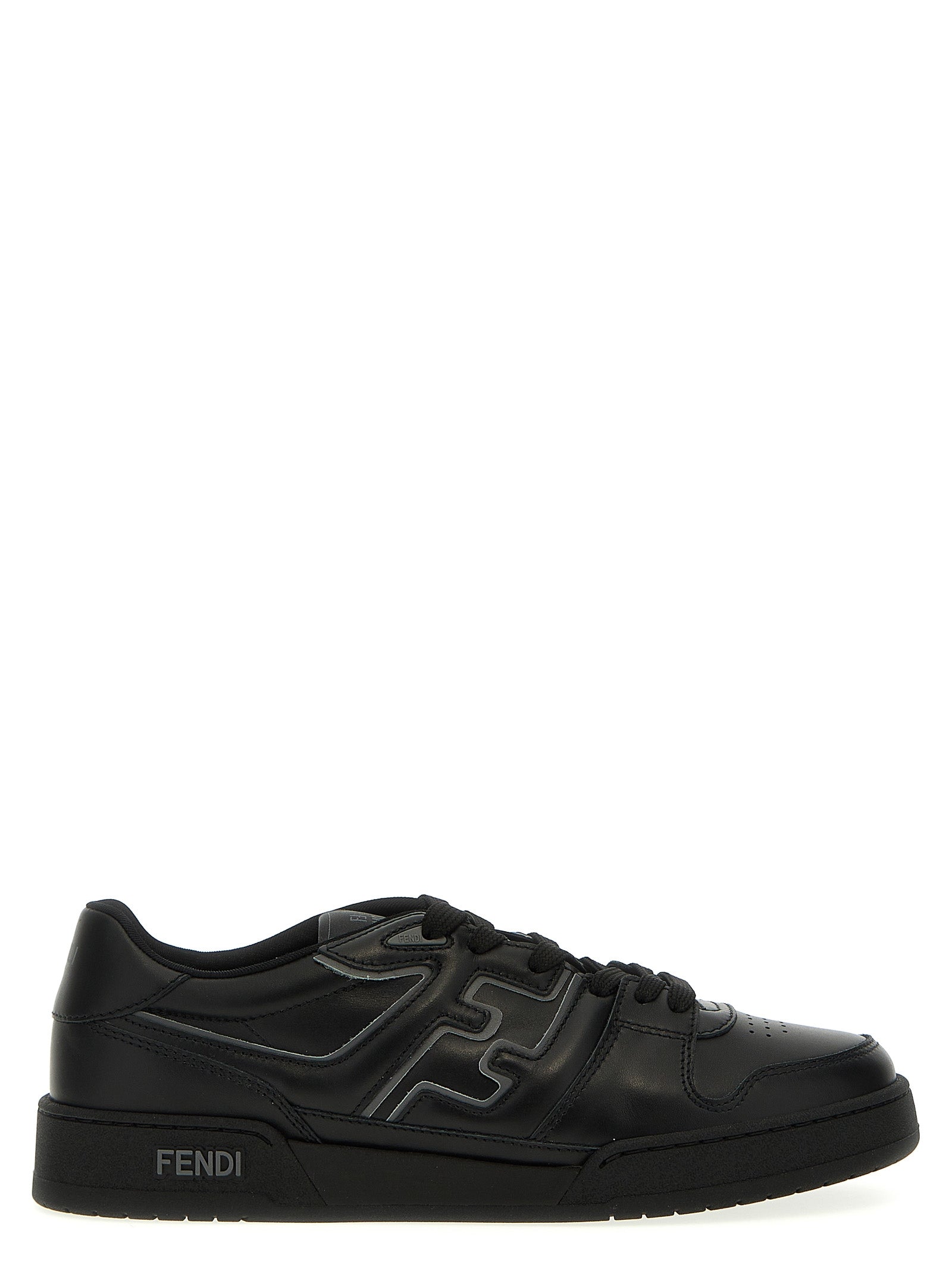 Fendi-Fendi Match Sneakers Nero-Uomo