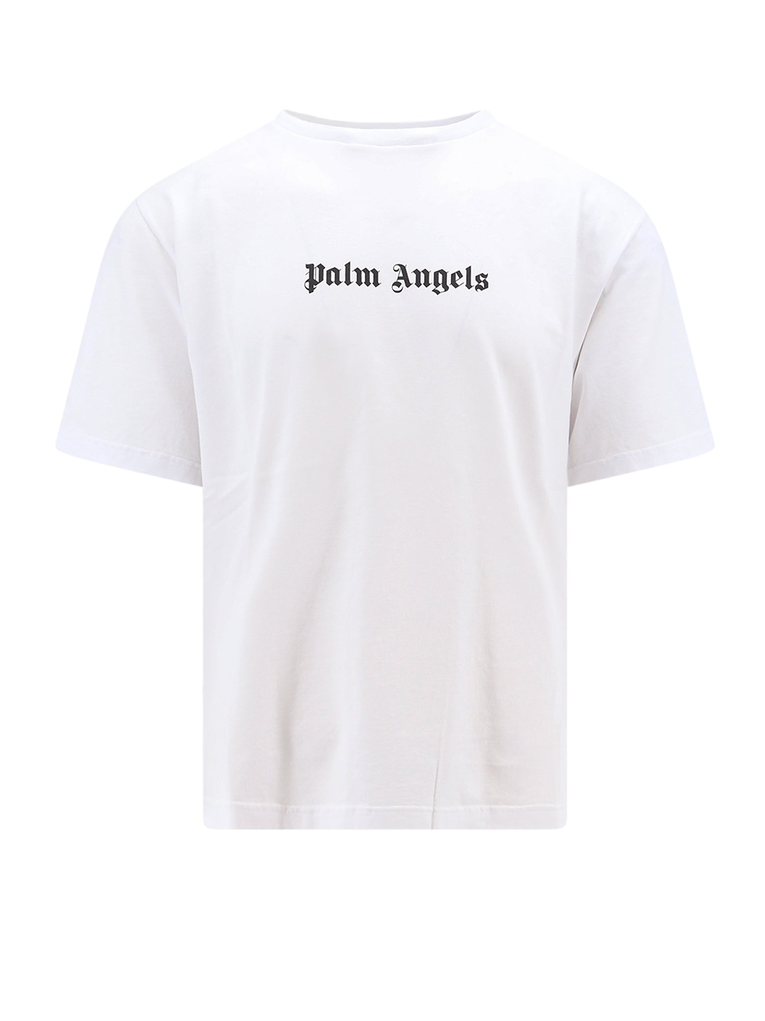 Palm Angels-T-shirt in cotone con stampa Logo-Uomo