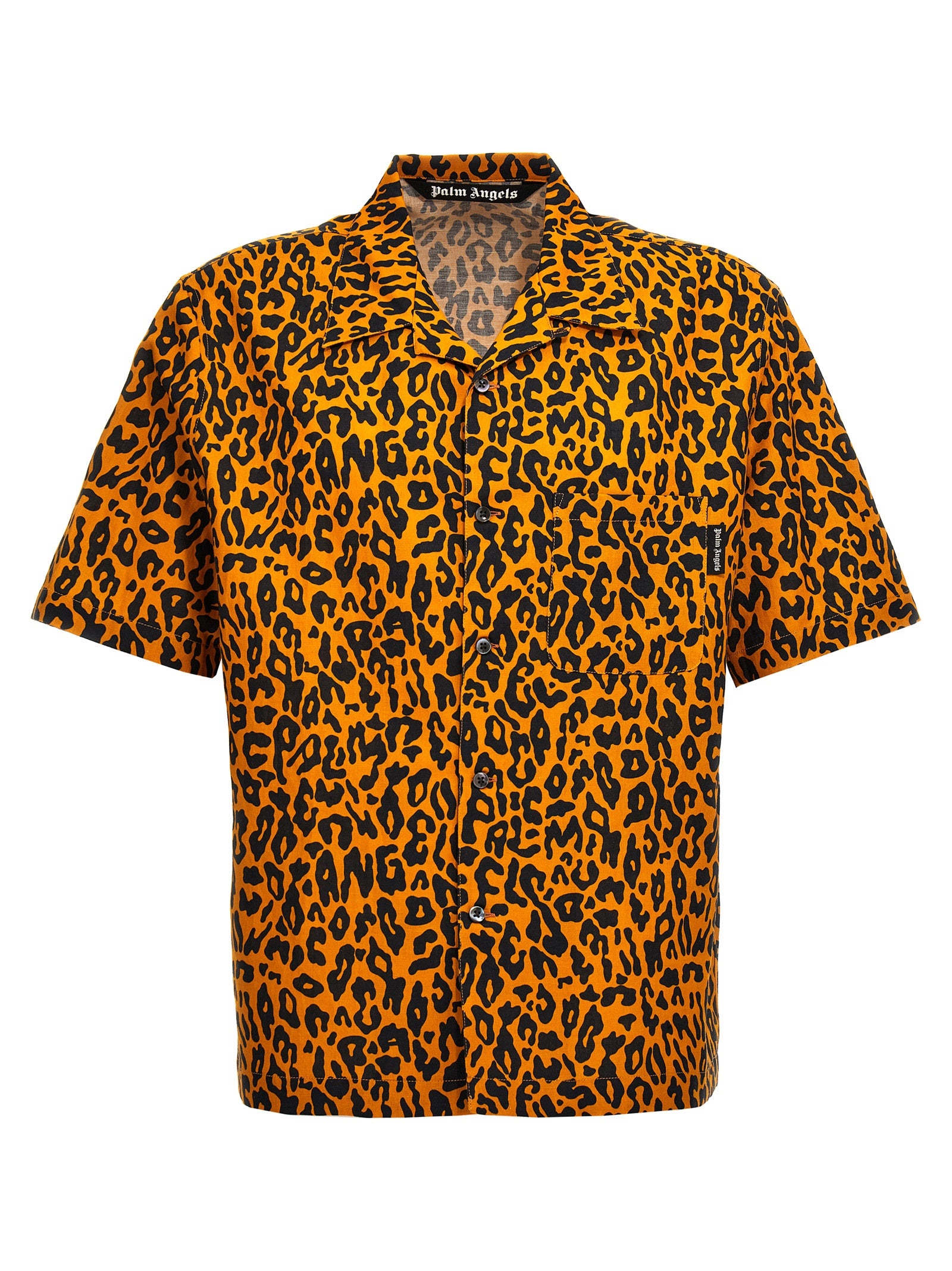 Palm Angels-Cheetah Camicie Multicolor-Uomo