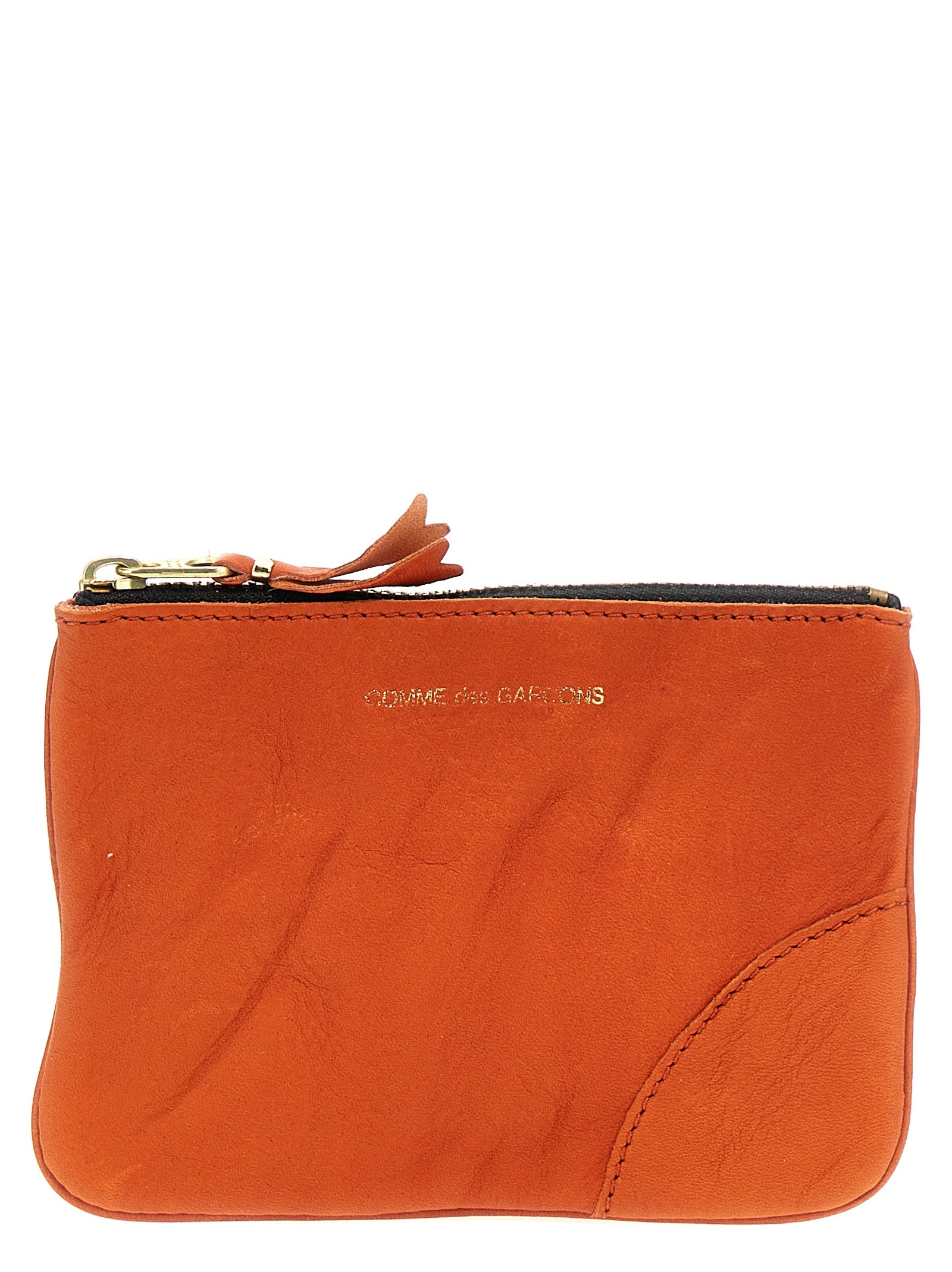 Comme Des GarçOns Wallet-Washed Portafogli Arancione-Donna