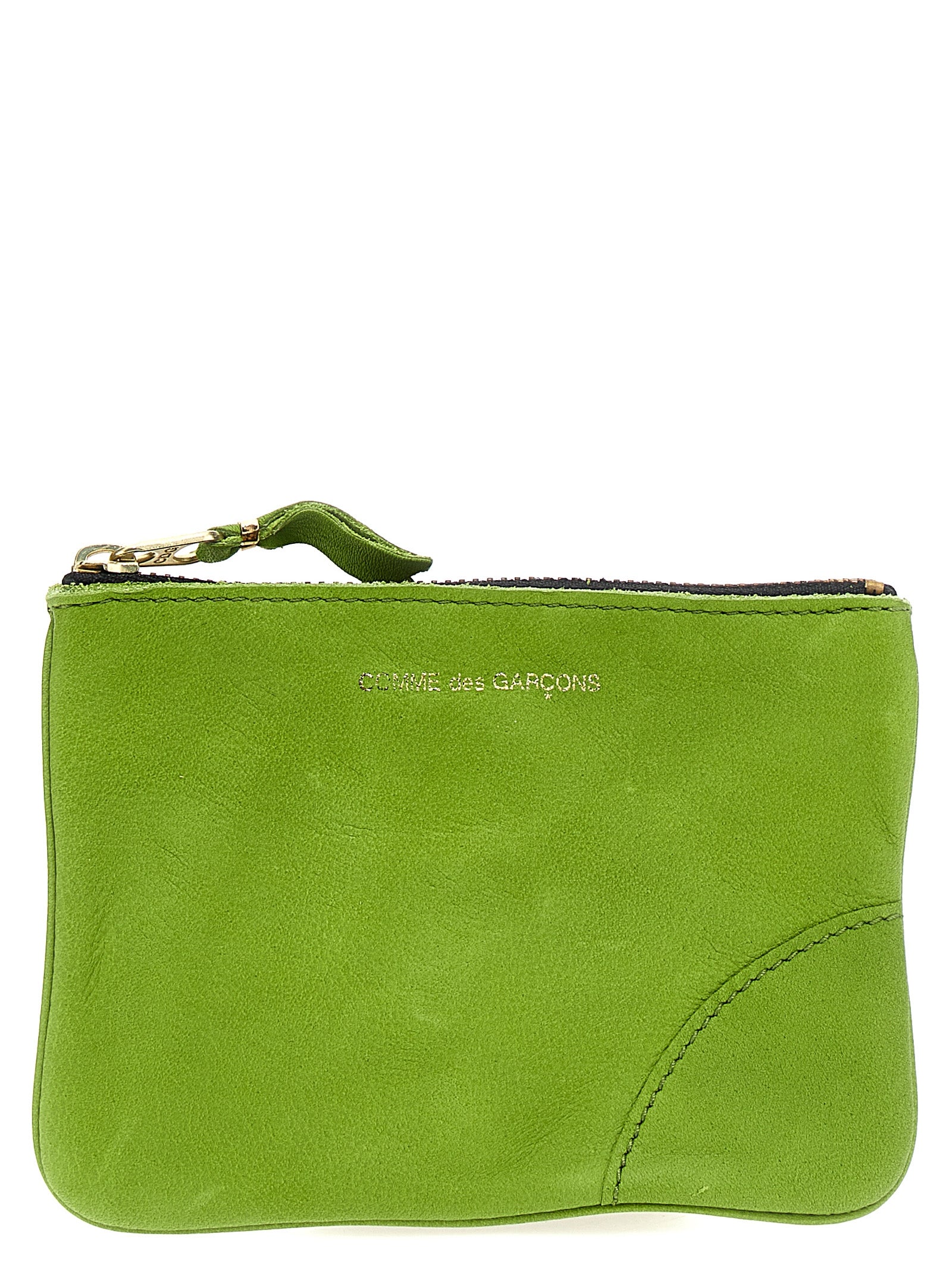 Comme Des GarçOns Wallet-Washed Portafogli Verde-Donna