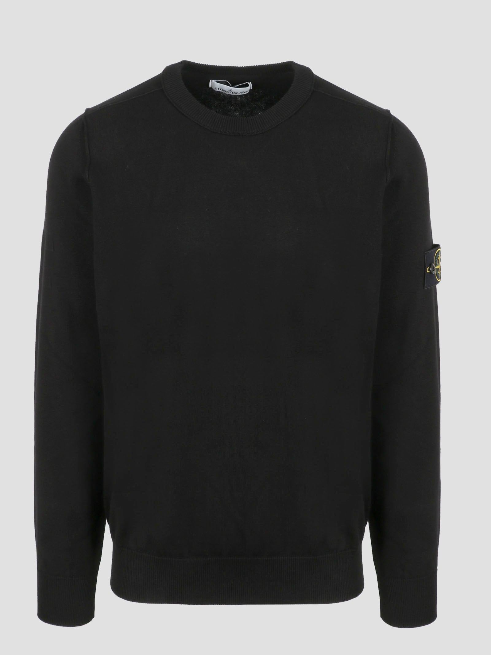 Stone Island-Badge logo sweater-Uomo