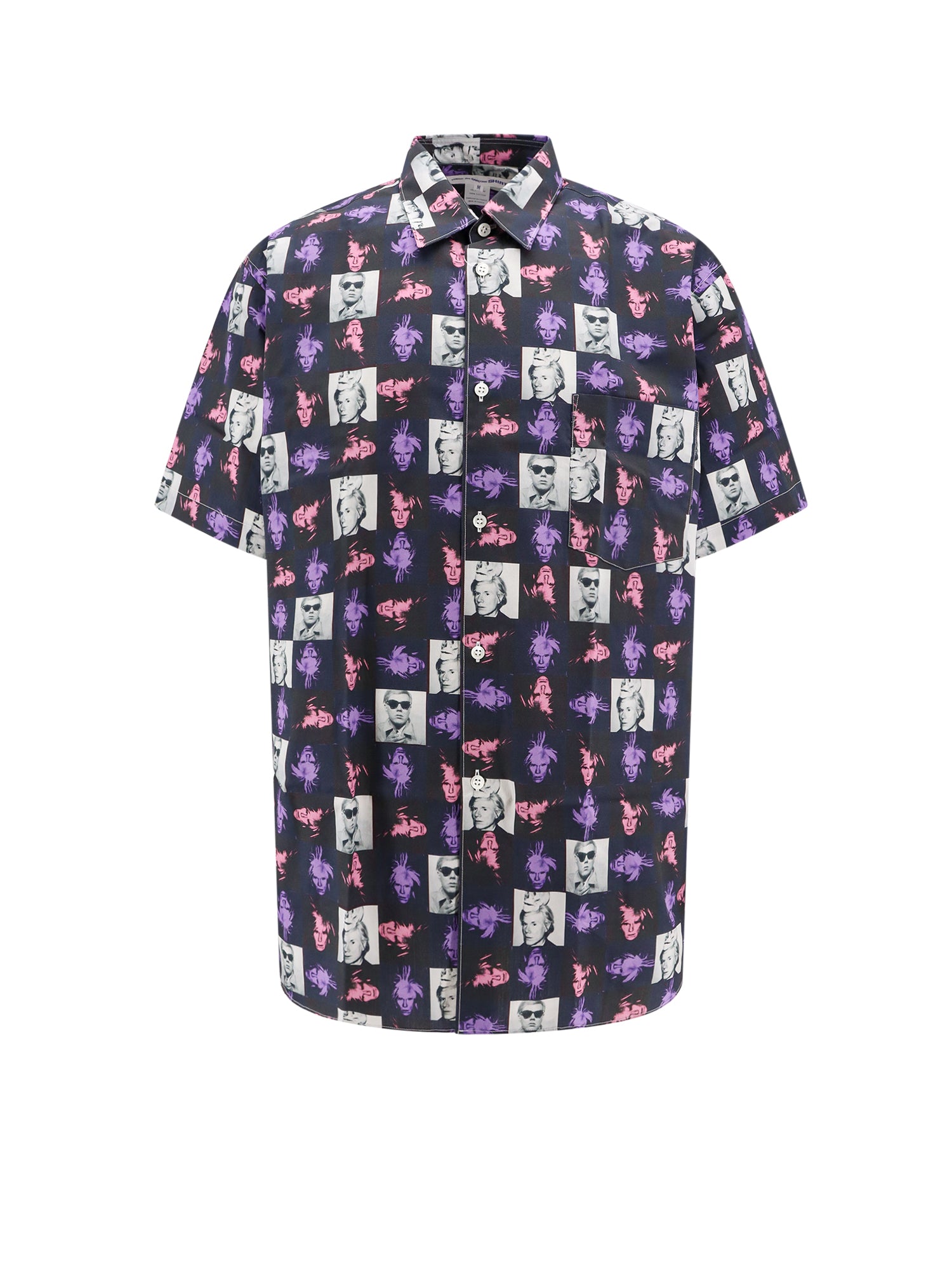 Comme Des Garçon Shirt-Camicia Andy Warhol in cotone-Uomo