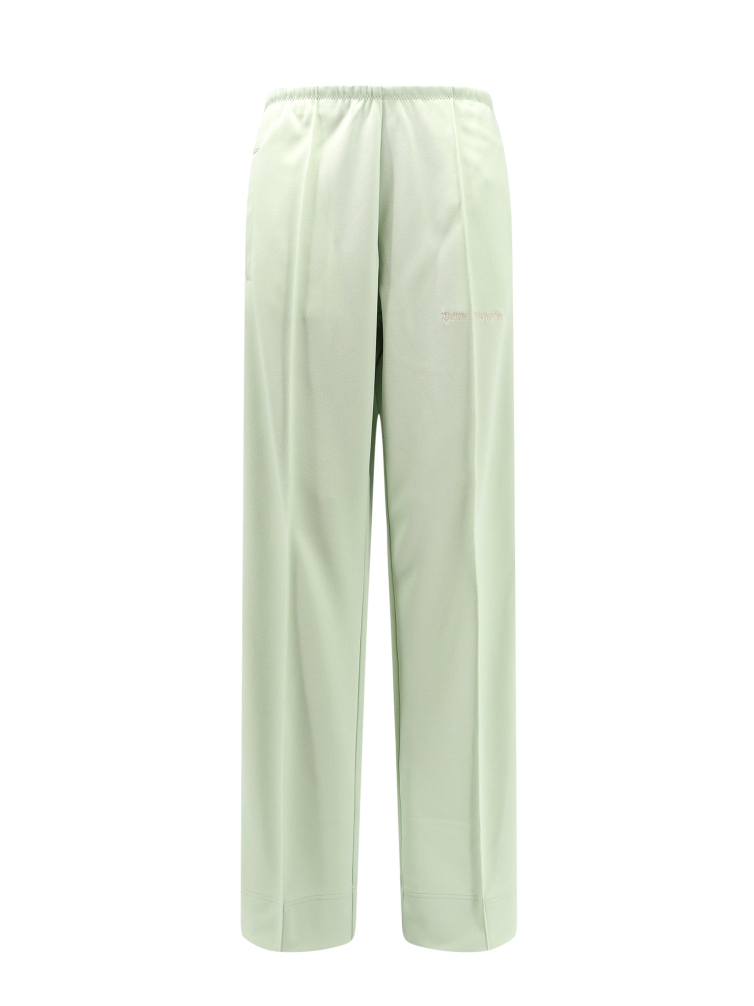 Palm Angels-Pantalone con ricamo Classic Logo-Donna