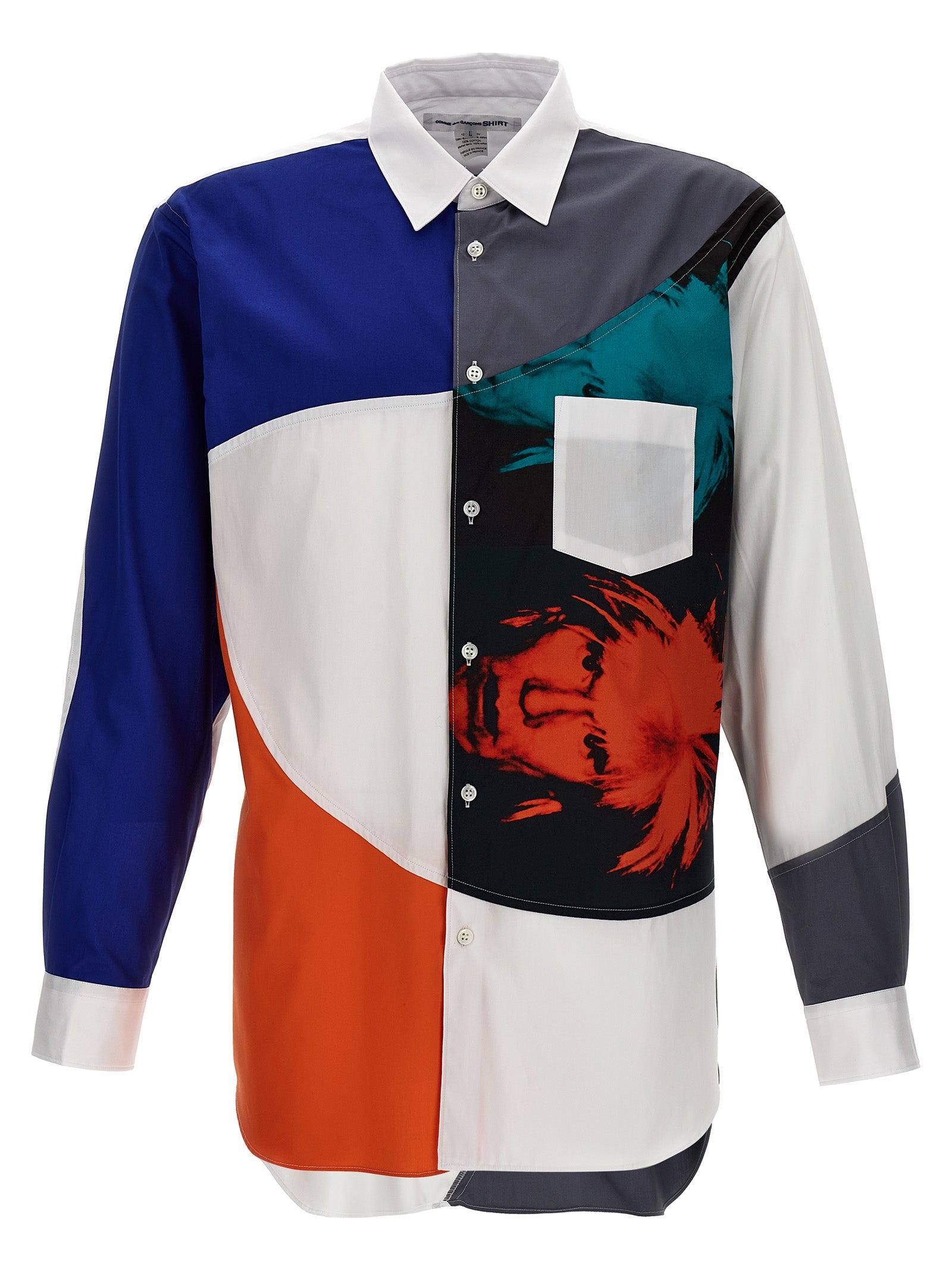 Comme Des GarçOns Shirt-Andy Warhol Camicie Multicolor-Uomo