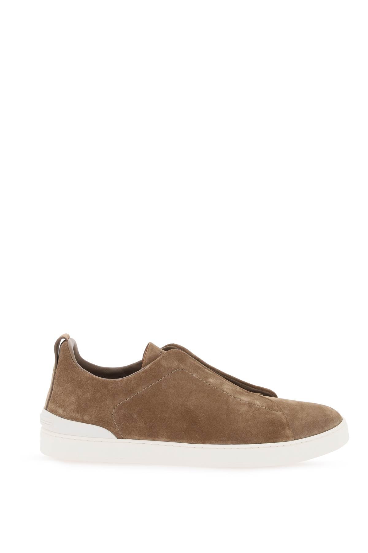 Zegna-Sneakers Slip On Triple Stitch-Uomo