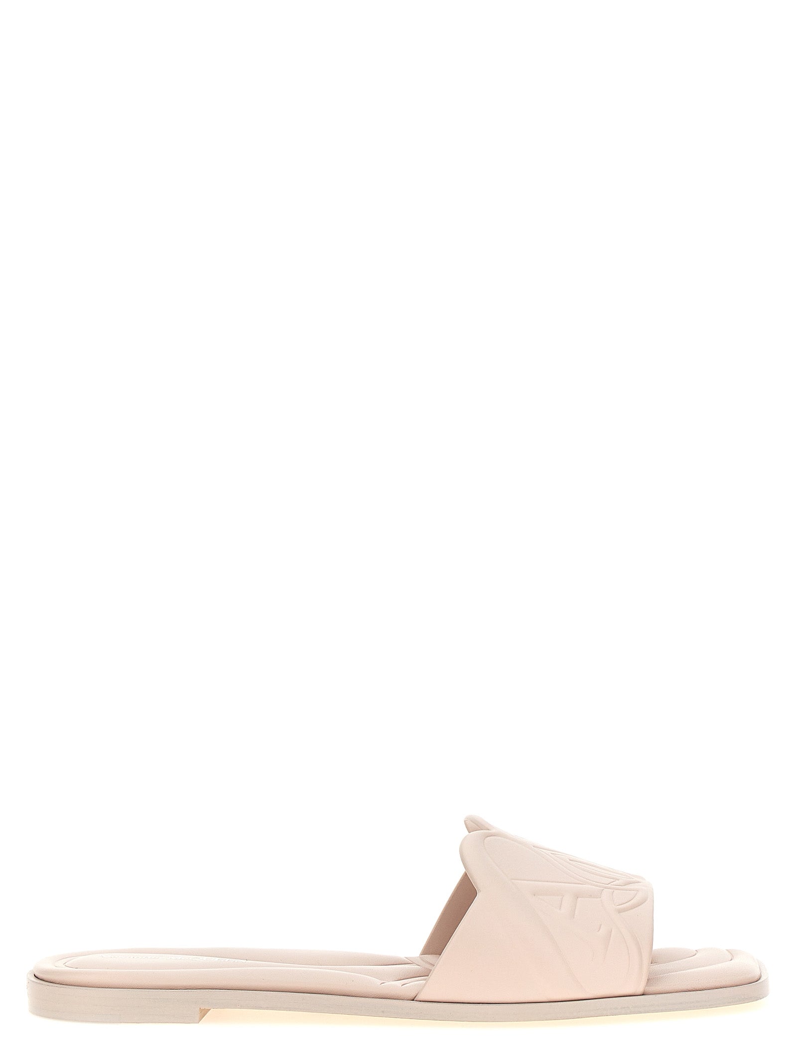 Alexander Mcqueen-Seal Sandali Beige-Donna