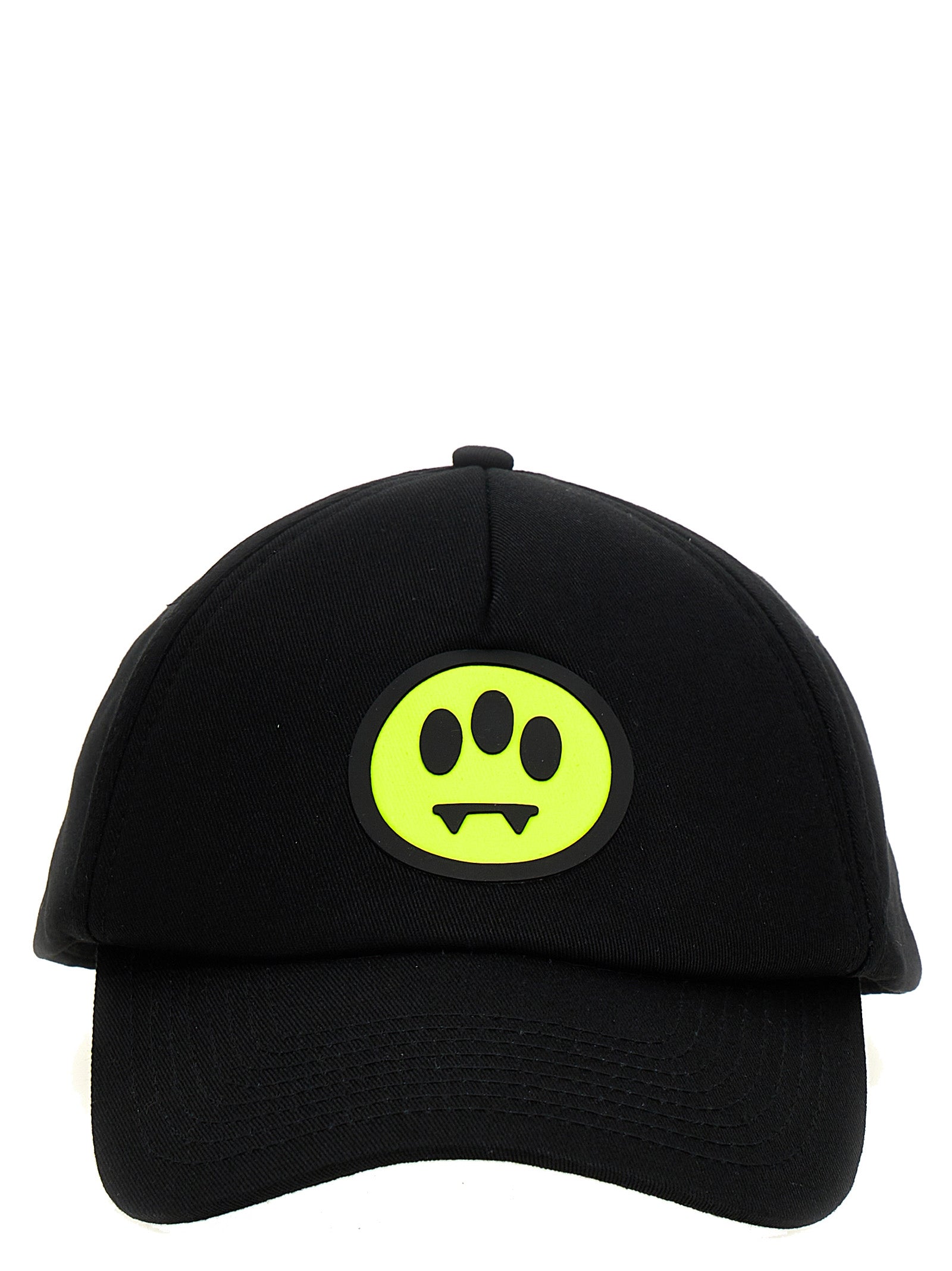 Barrow-Logo Cap Cappelli Nero-Uomo