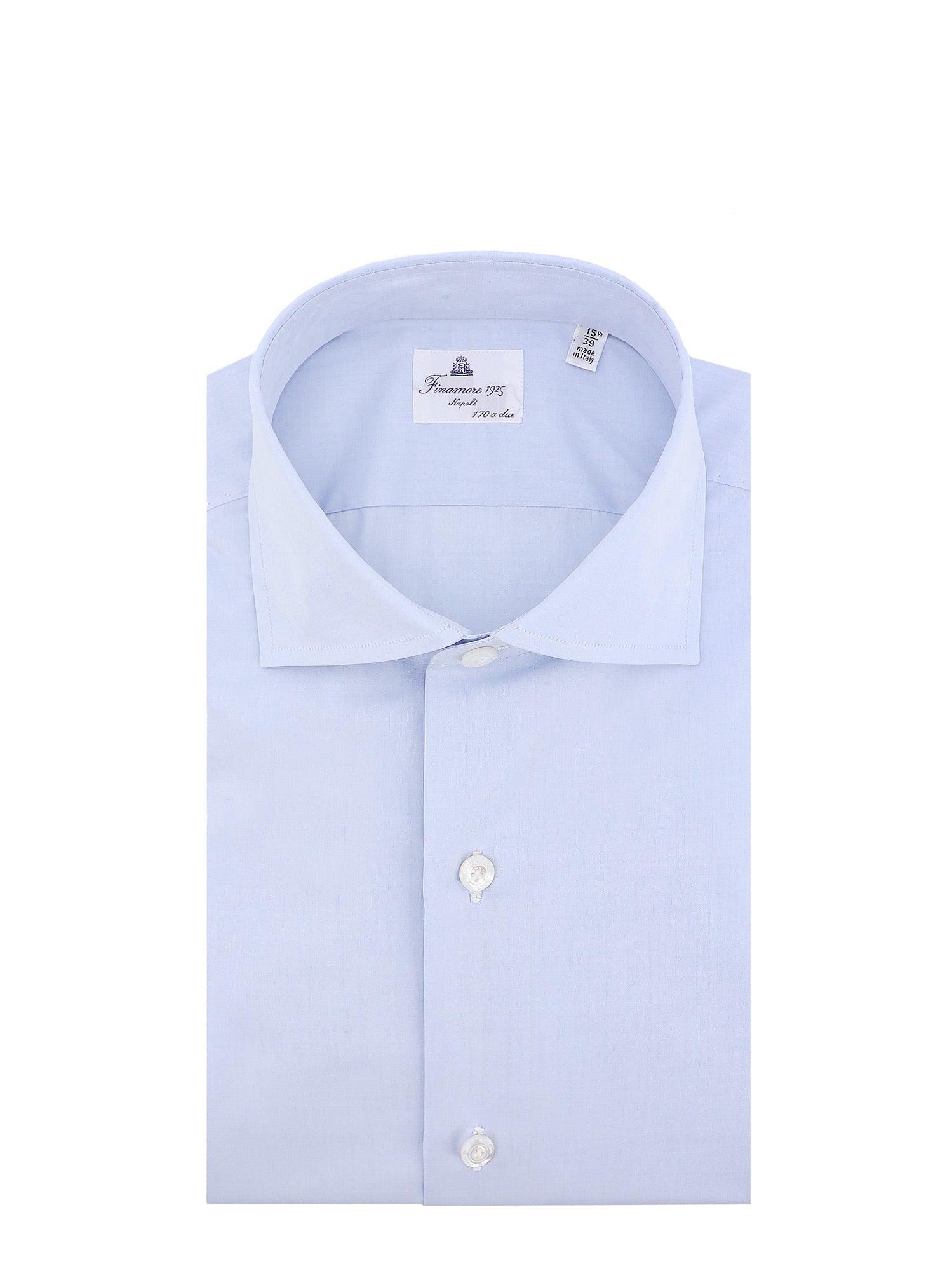 Finamore-Camicia classica in cotone-Uomo