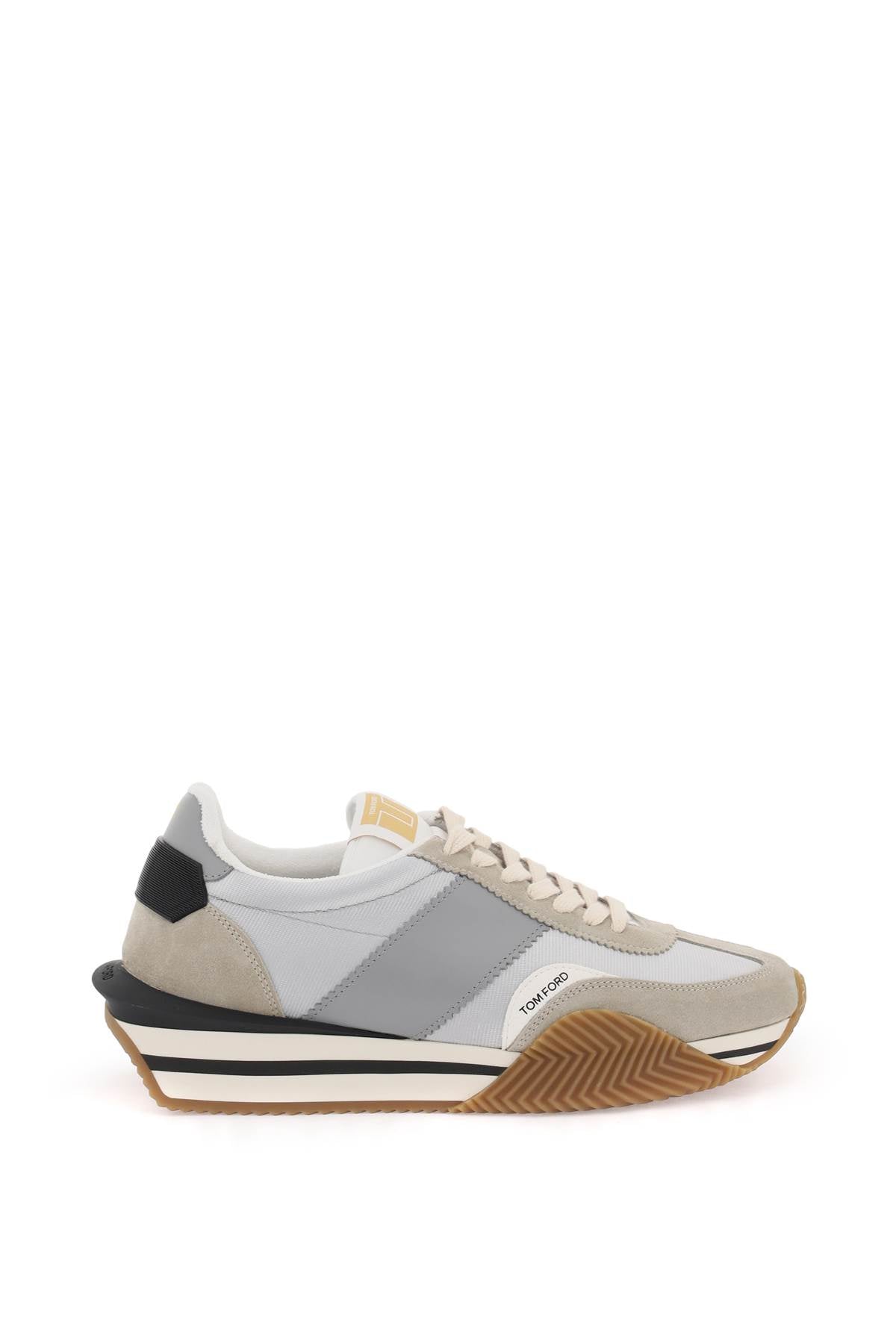 Tom Ford-Sneakers James In Lycra E Pelle Scamosciata-Uomo