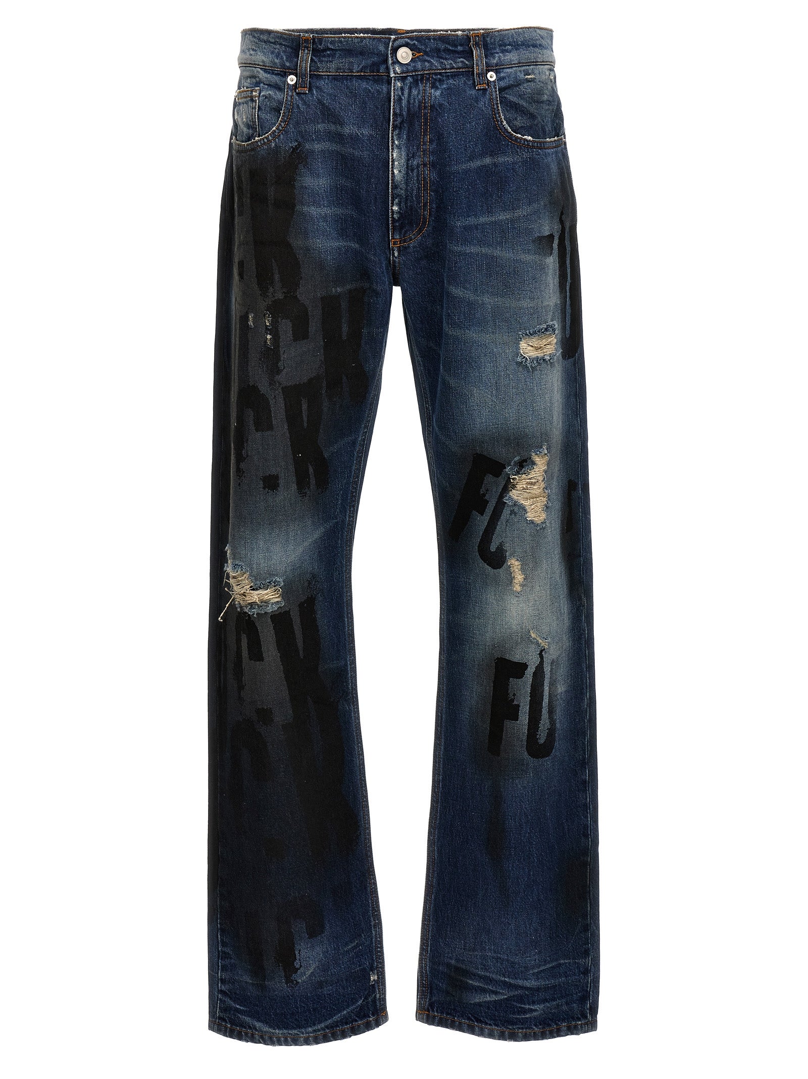 1017 Alyx 9 Sm-Mark Flood Jeans Blu-Uomo