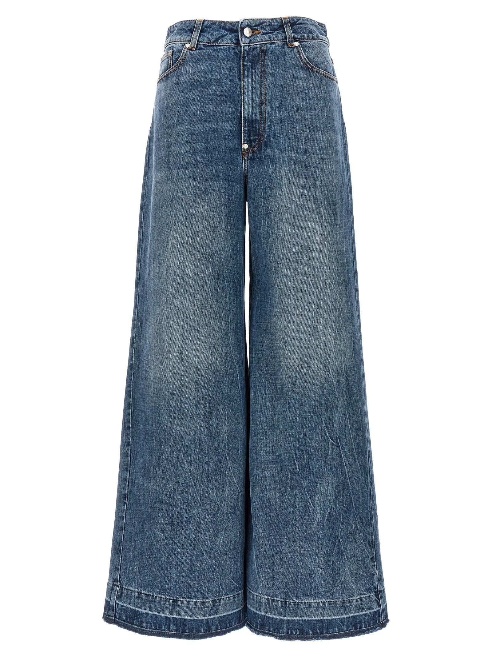 Stella Mccartney-Vintage Mid Blue Jeans Blu-Donna