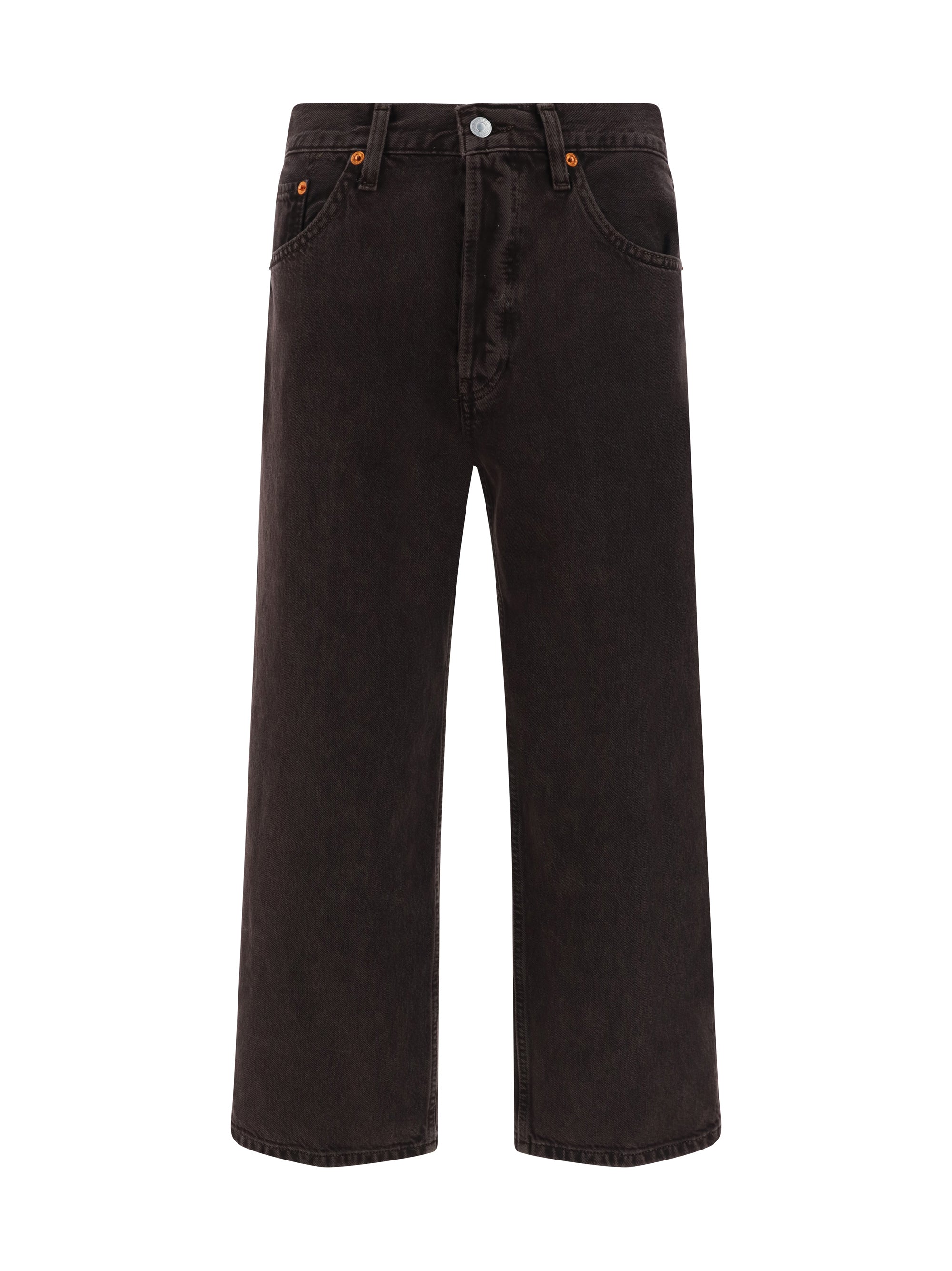 RE/DONE-Pantaloni Denim Loose-Donna