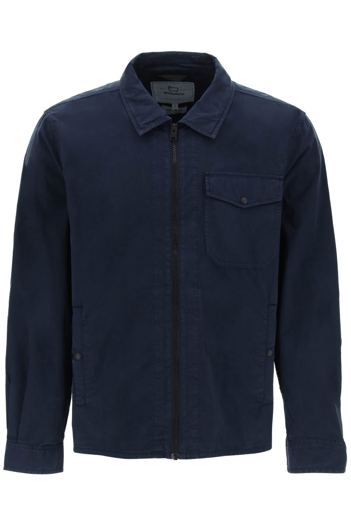 Woolrich-Overshirt In Cotone-Uomo