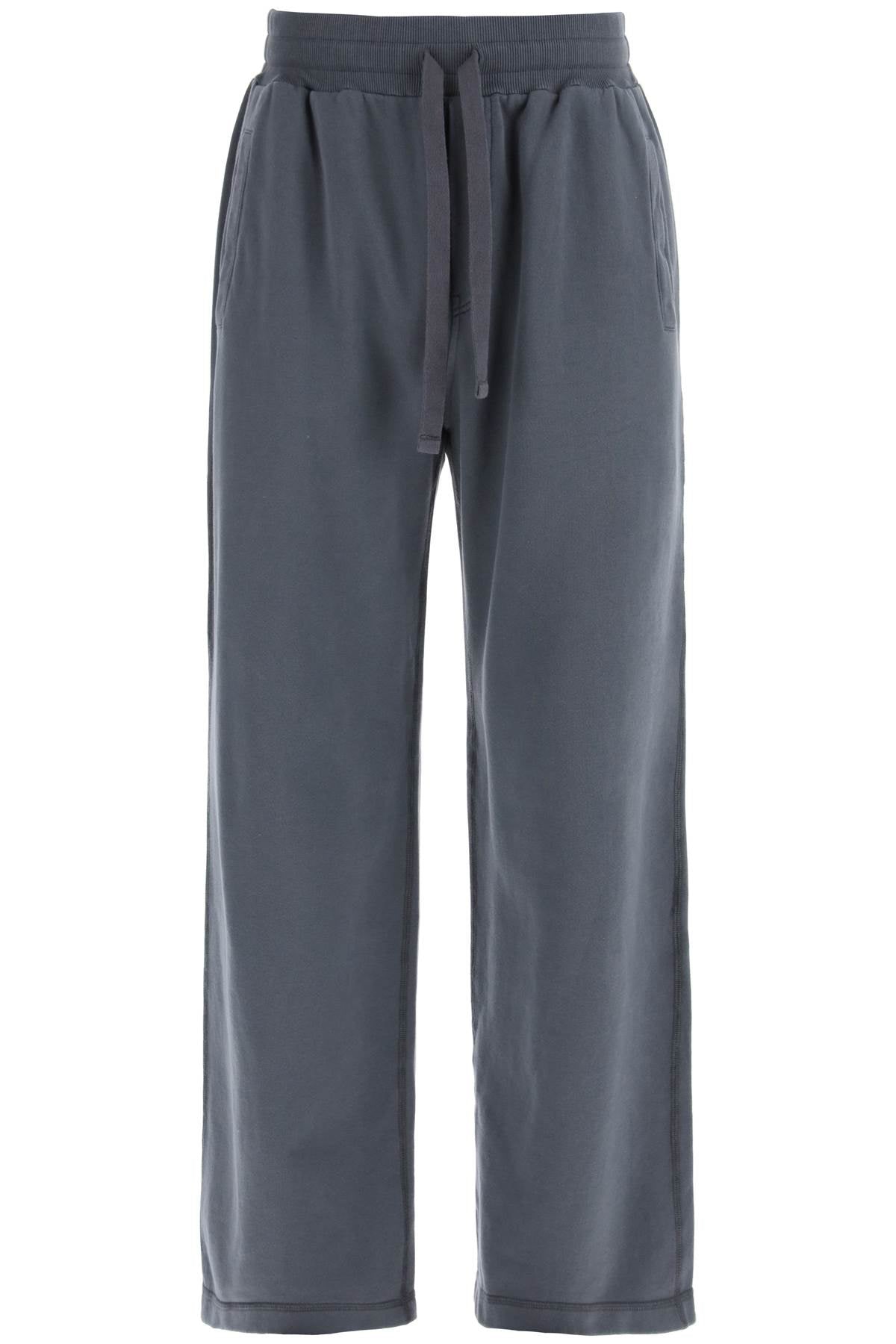 Dolce & Gabbana-Pantaloni Jogger In Cotone-Uomo