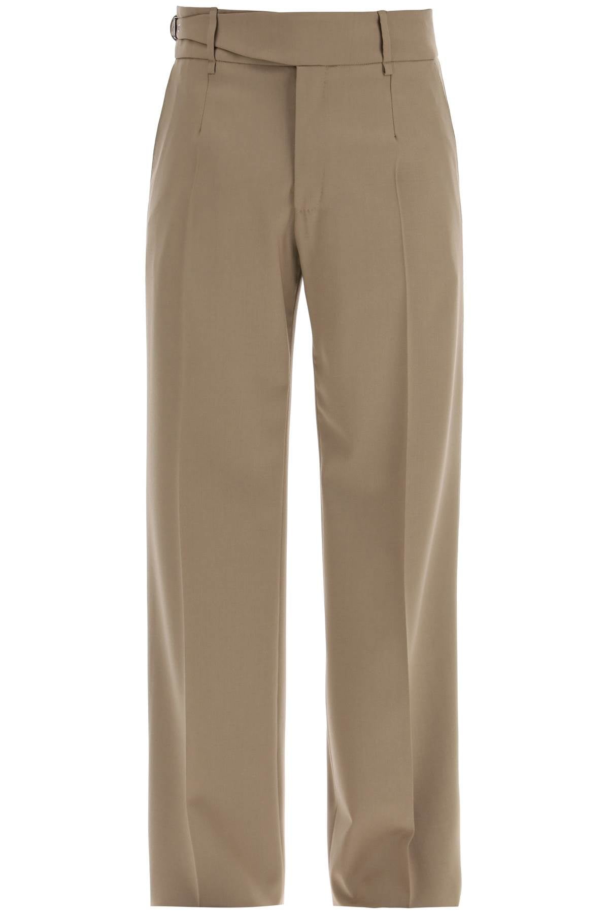 Dolce & Gabbana-Pantaloni Sartoriali In Sallia Bi Stretch-Uomo