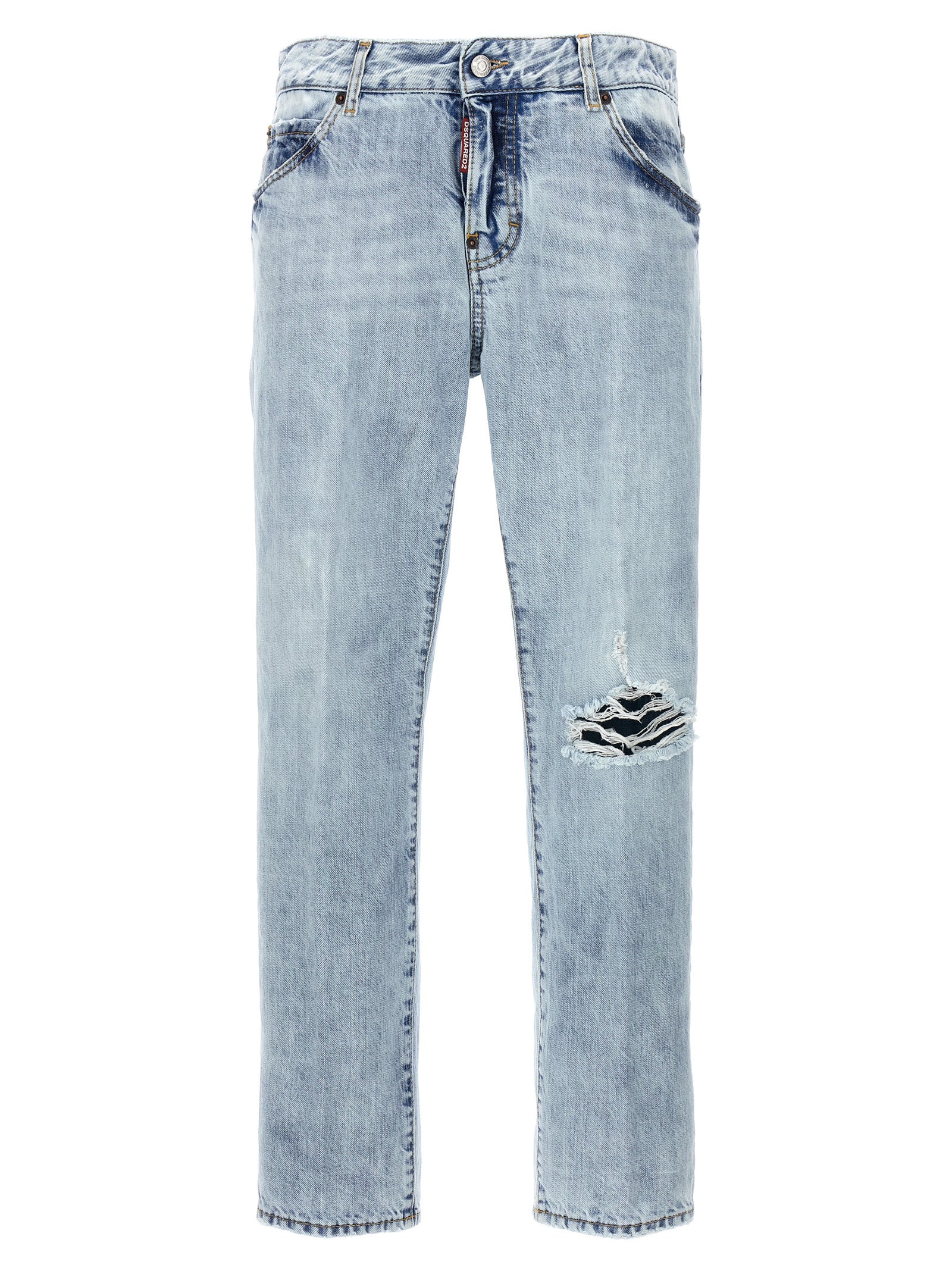 Dsquared2-Cool Girl Jeans Celeste-Donna