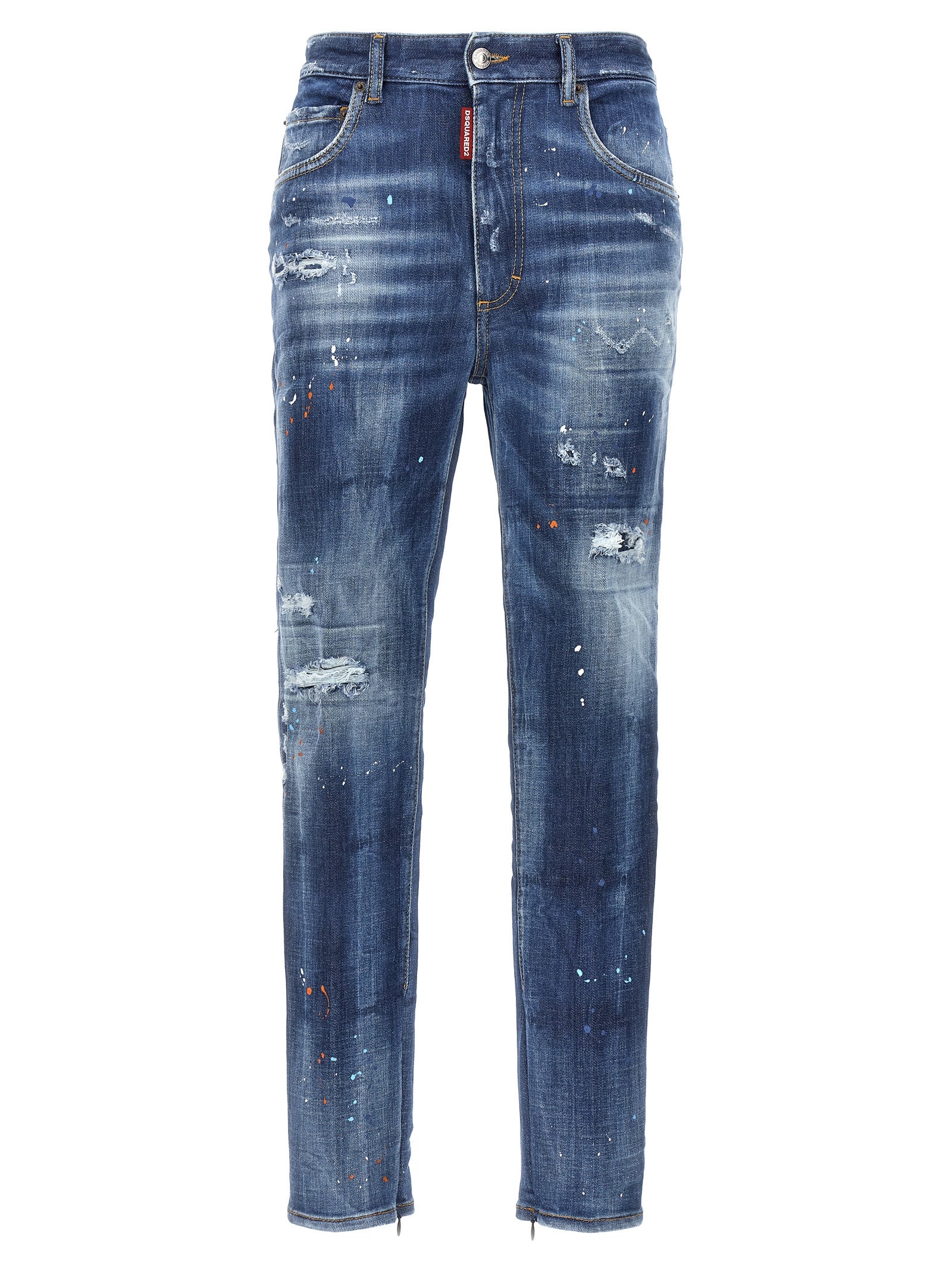 Dsquared2-Twiggy Jeans Blu-Donna