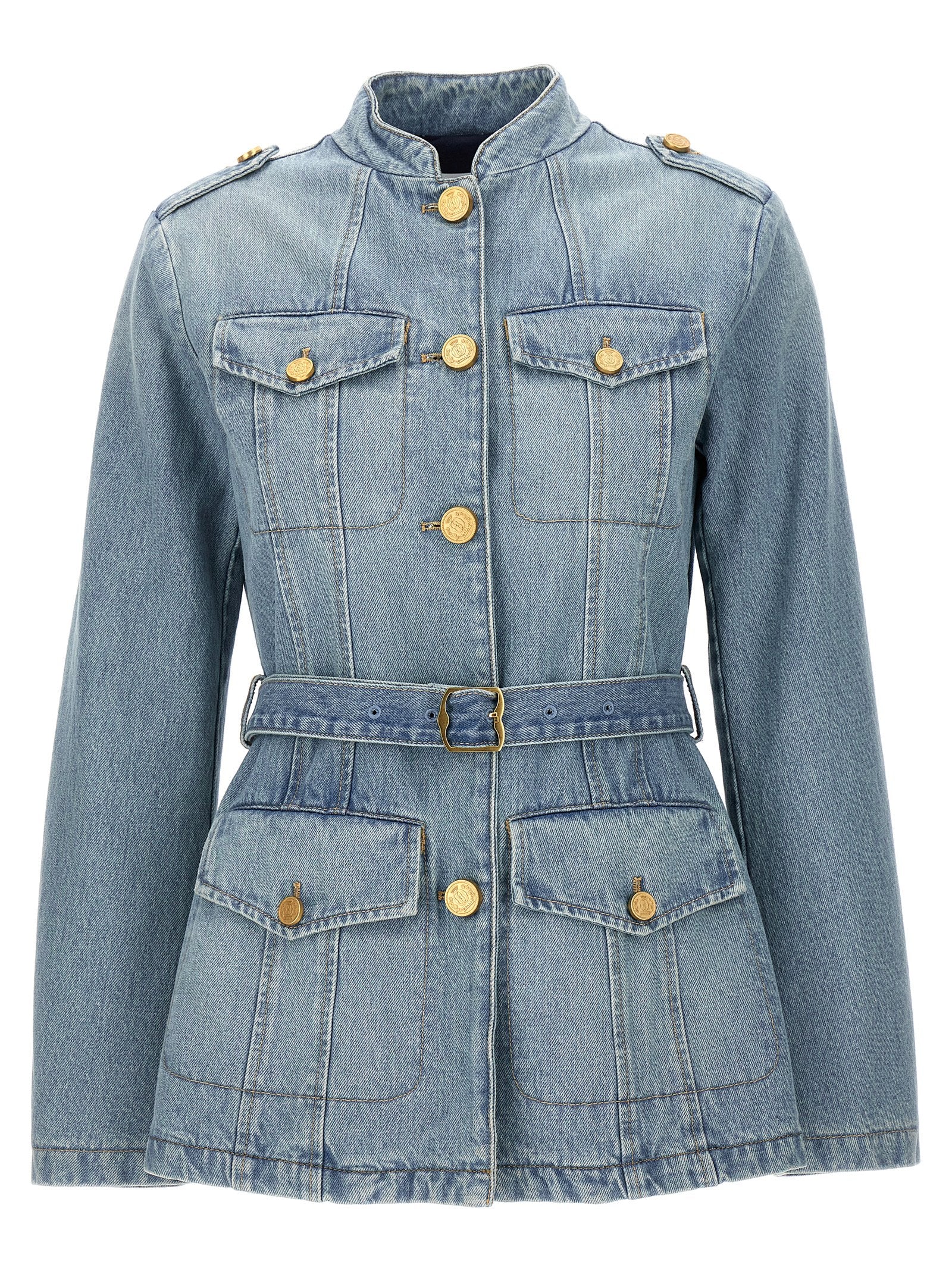 Bally-Denim Jacket Giacche Celeste-Donna