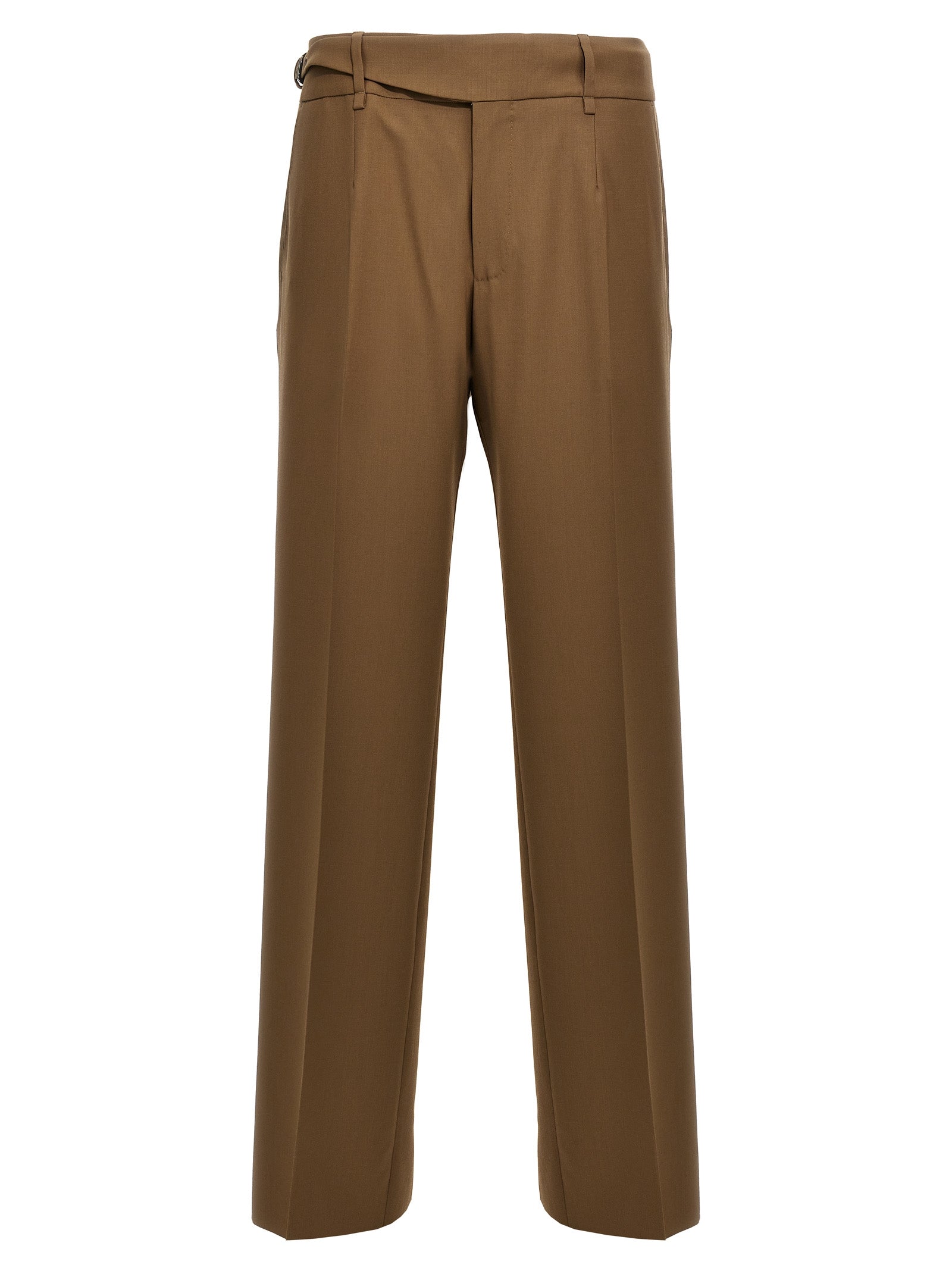 Dolce & Gabbana-Tailored Trousers Pantaloni Beige-Uomo