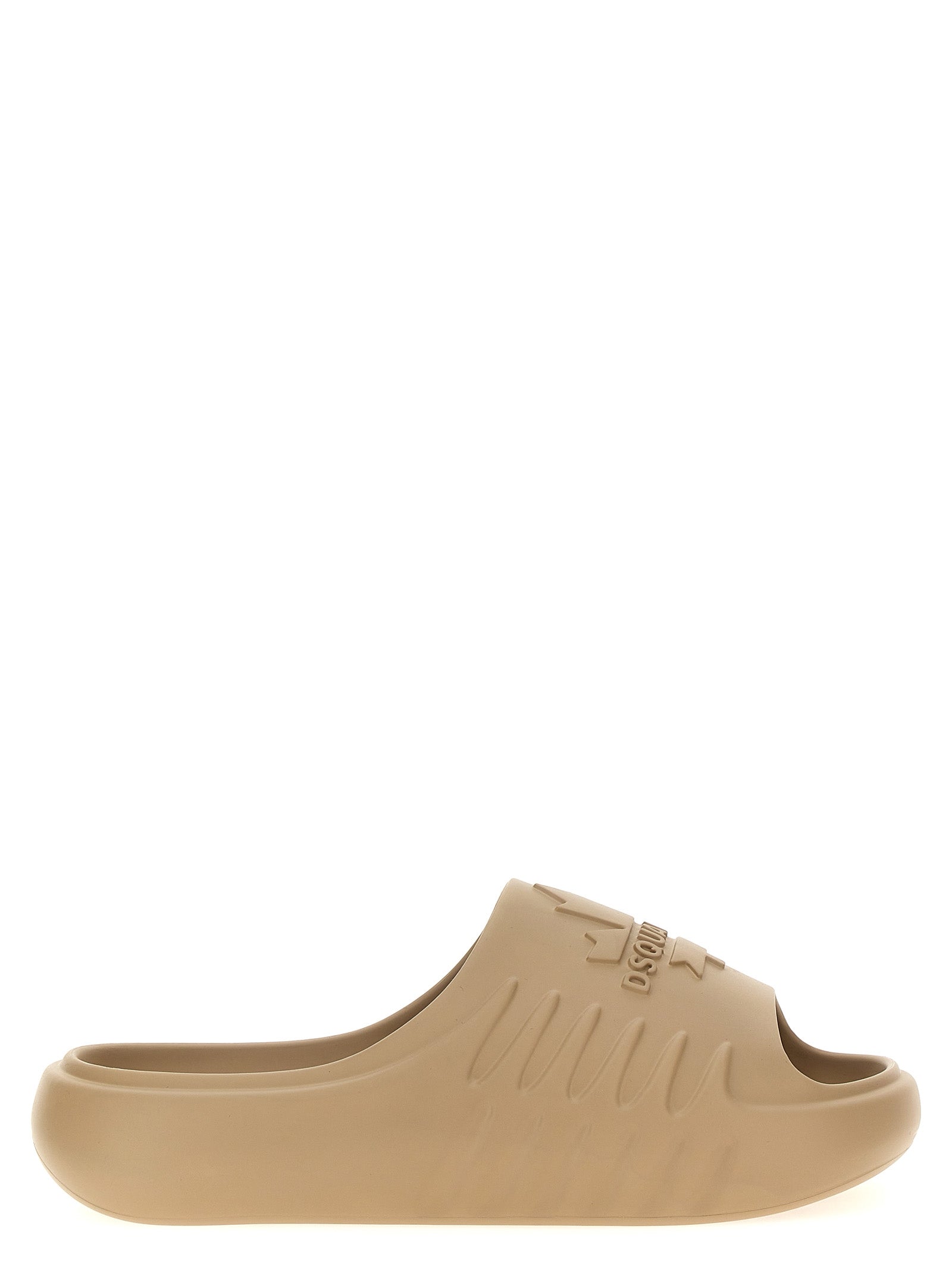 Dsquared2-Dsquared2 Leaf Sandali Beige-Donna