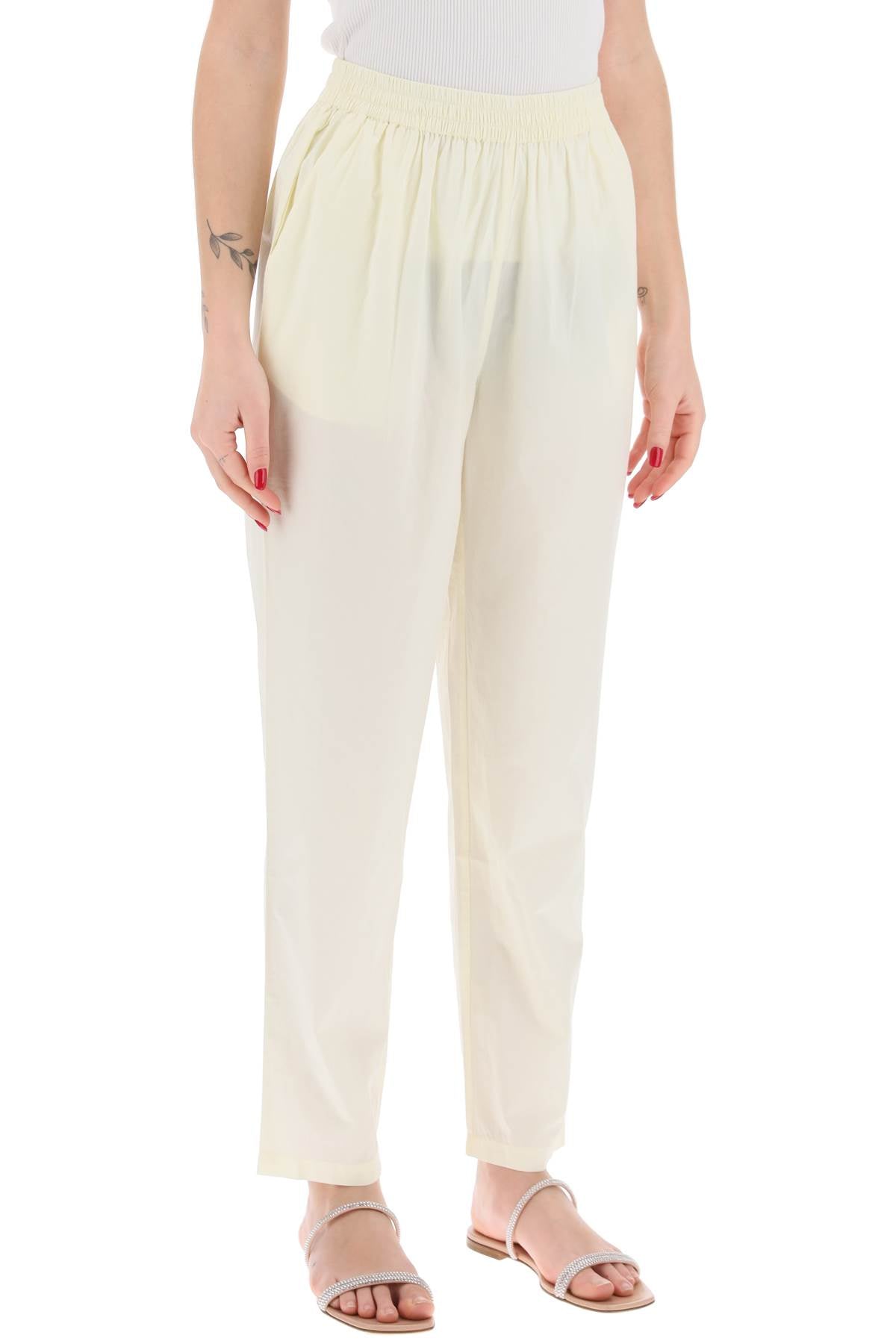 Skall Studio-Pantaloni Edgar In Cotone Organico-Donna