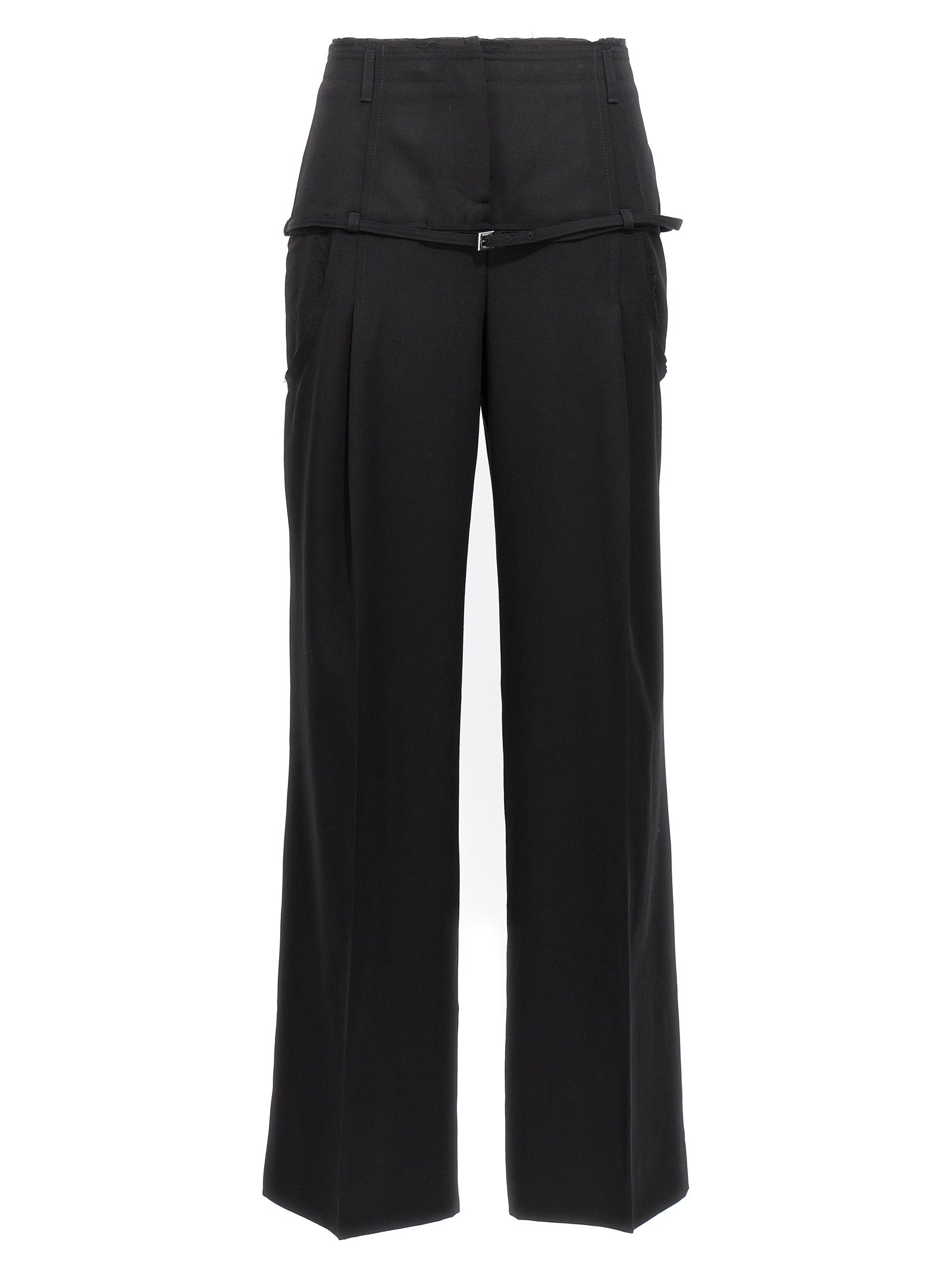 Jacquemus-Le Pantalon Criollo Pantaloni Nero-Donna