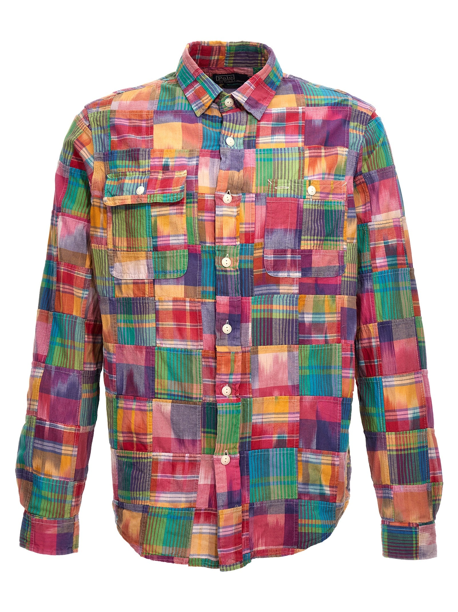 Polo Ralph Lauren-Patchwork Shirt Camicie Multicolor-Uomo