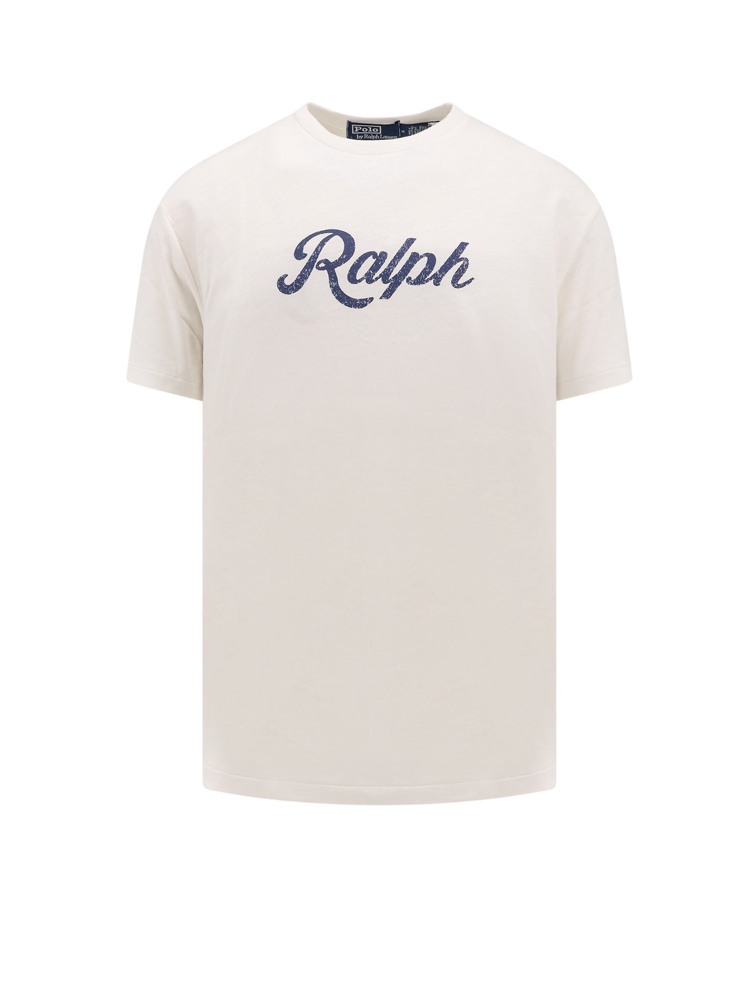 Polo Ralph Lauren-T-shirt in cotone con logo frontale-Uomo